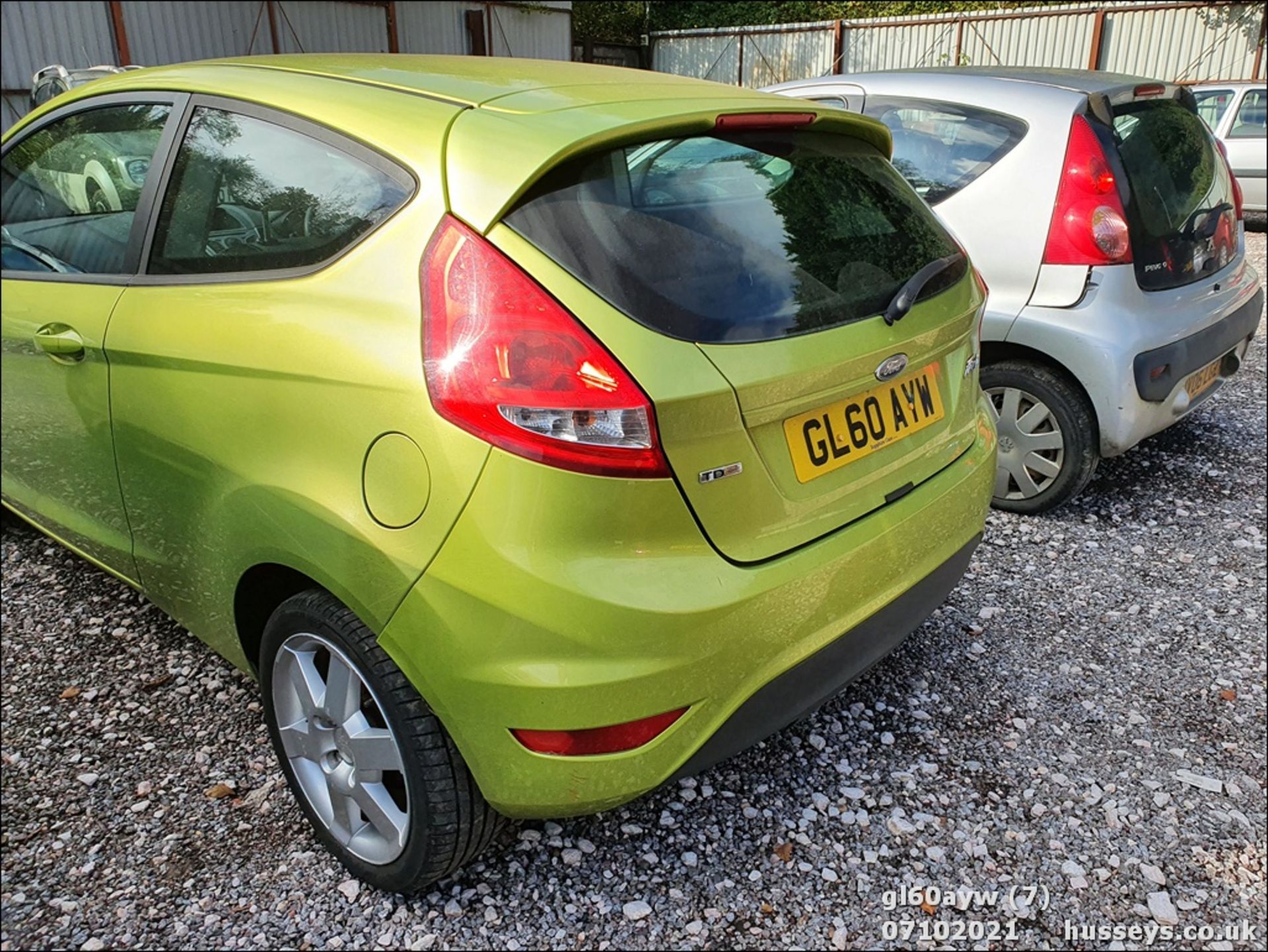 10/60 FORD FIESTA EDGE TDCI 68 - 1399cc 3dr Hatchback (Green, 110k) - Image 7 of 14