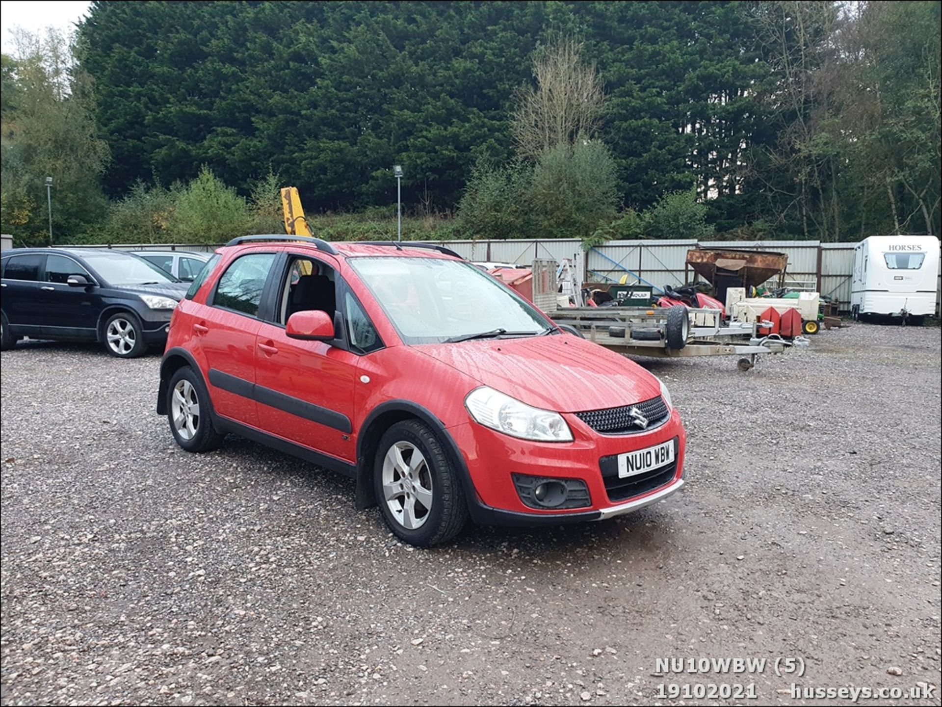 10/10 SUZUKI SX4 SZ4 - 1586cc 5dr Hatchback (Red) - Image 4 of 20