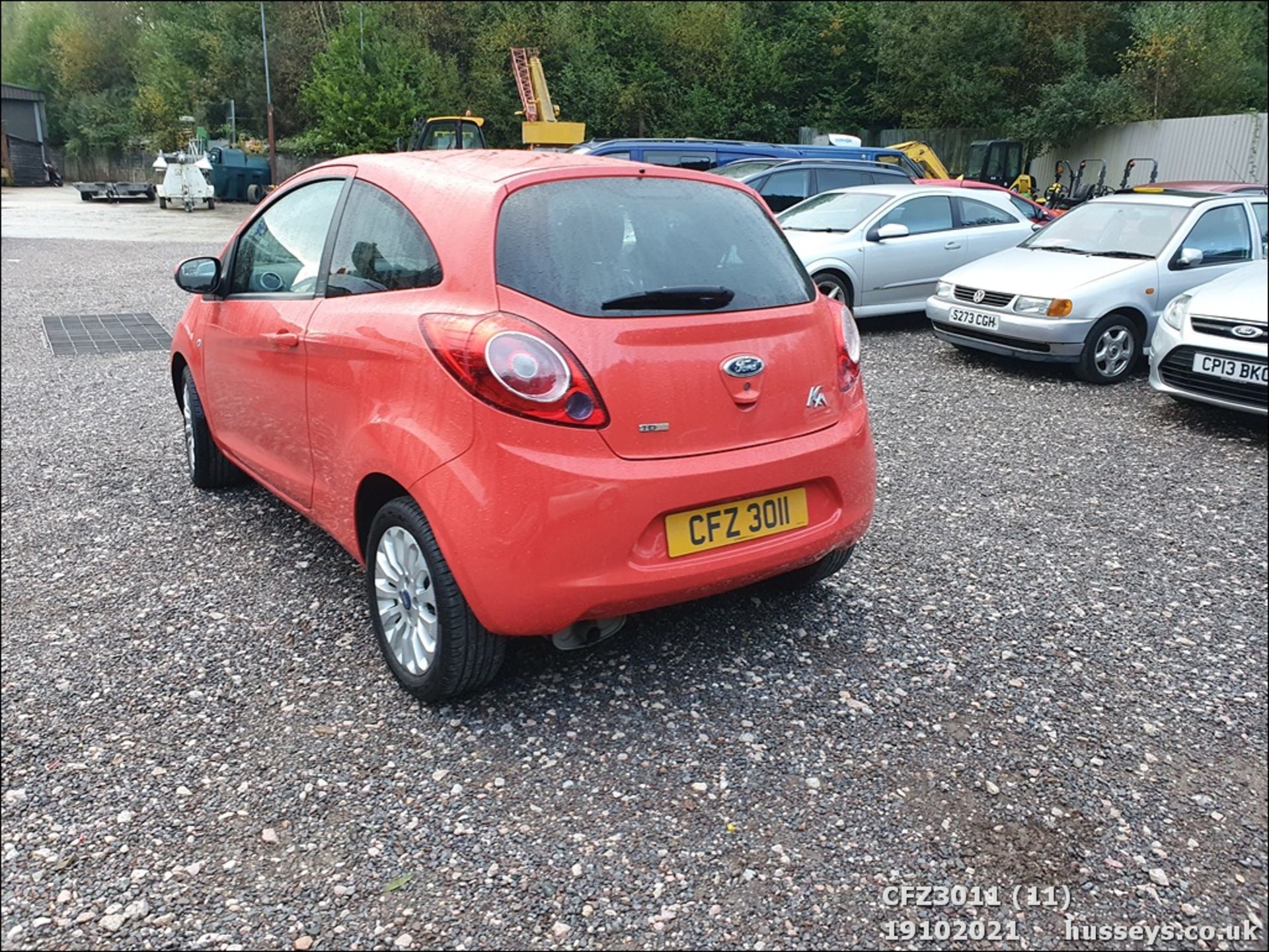 2010 FORD KA ZETEC TDCI - 1268cc 3dr Hatchback (Red, 67k) - Image 11 of 20