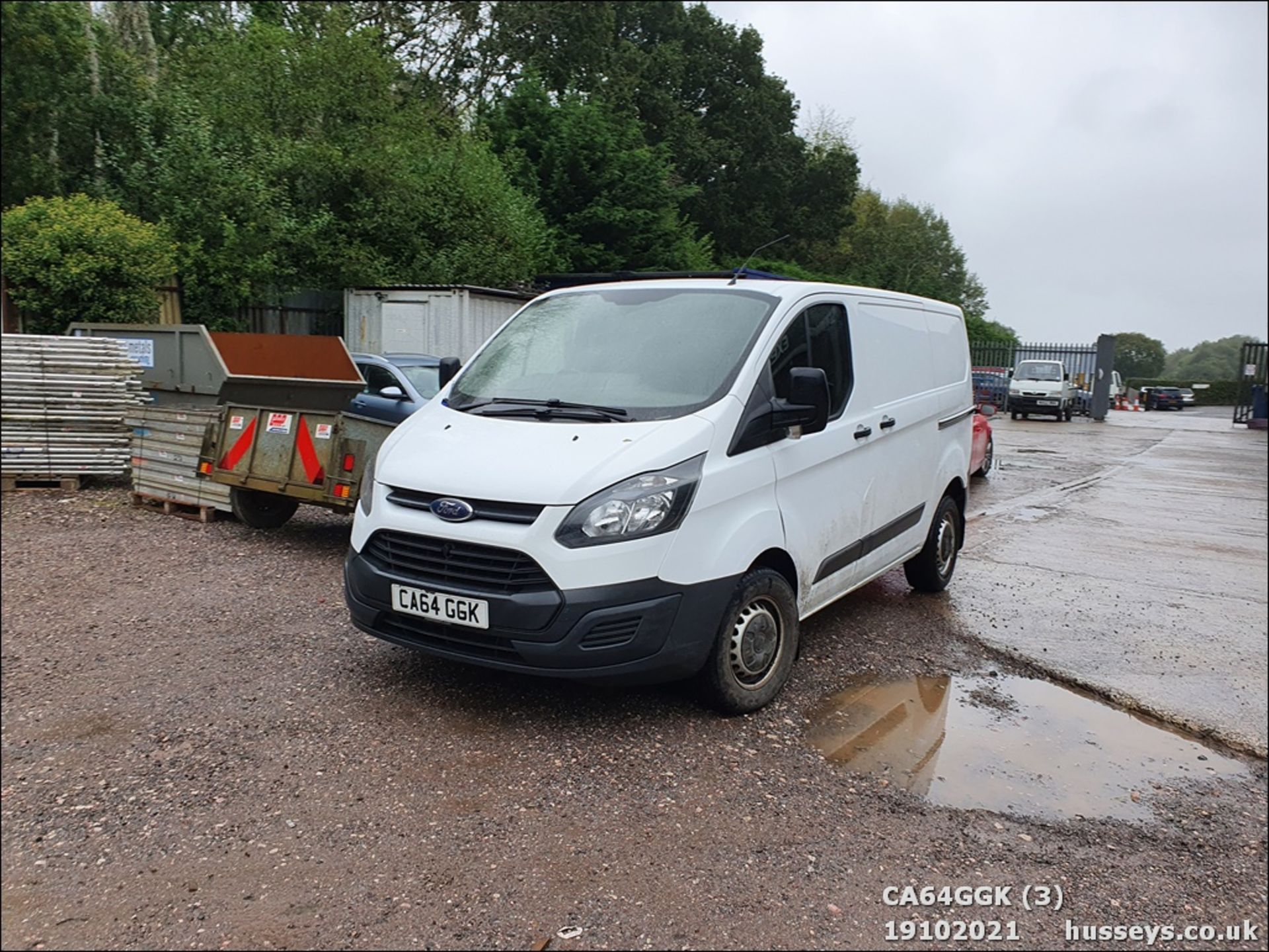 15/64 FORD TRANSIT CUSTOM 290 ECO-TE - 2198cc 5dr Van (White, 141k) - Image 3 of 11