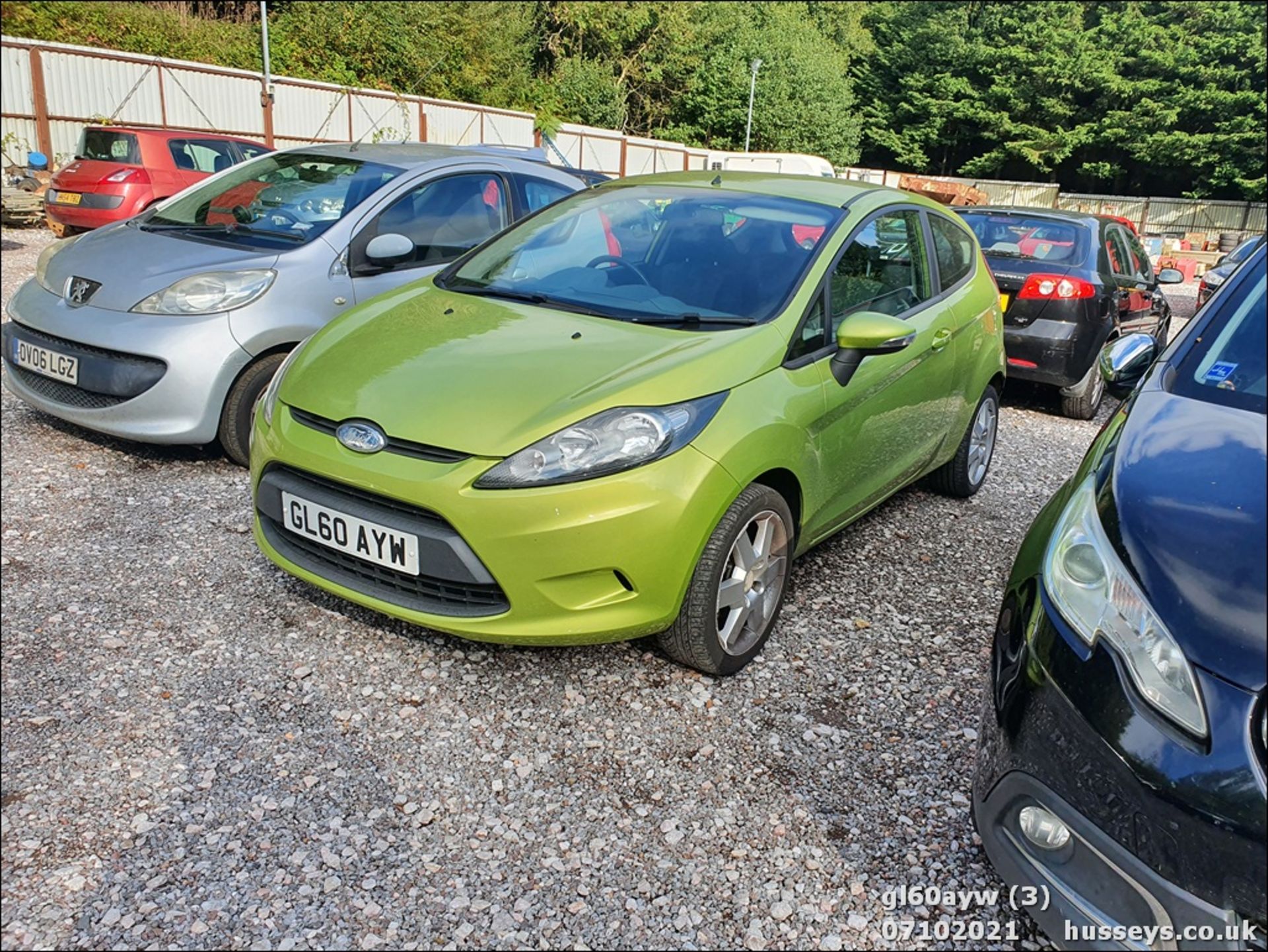 10/60 FORD FIESTA EDGE TDCI 68 - 1399cc 3dr Hatchback (Green, 110k) - Image 2 of 14