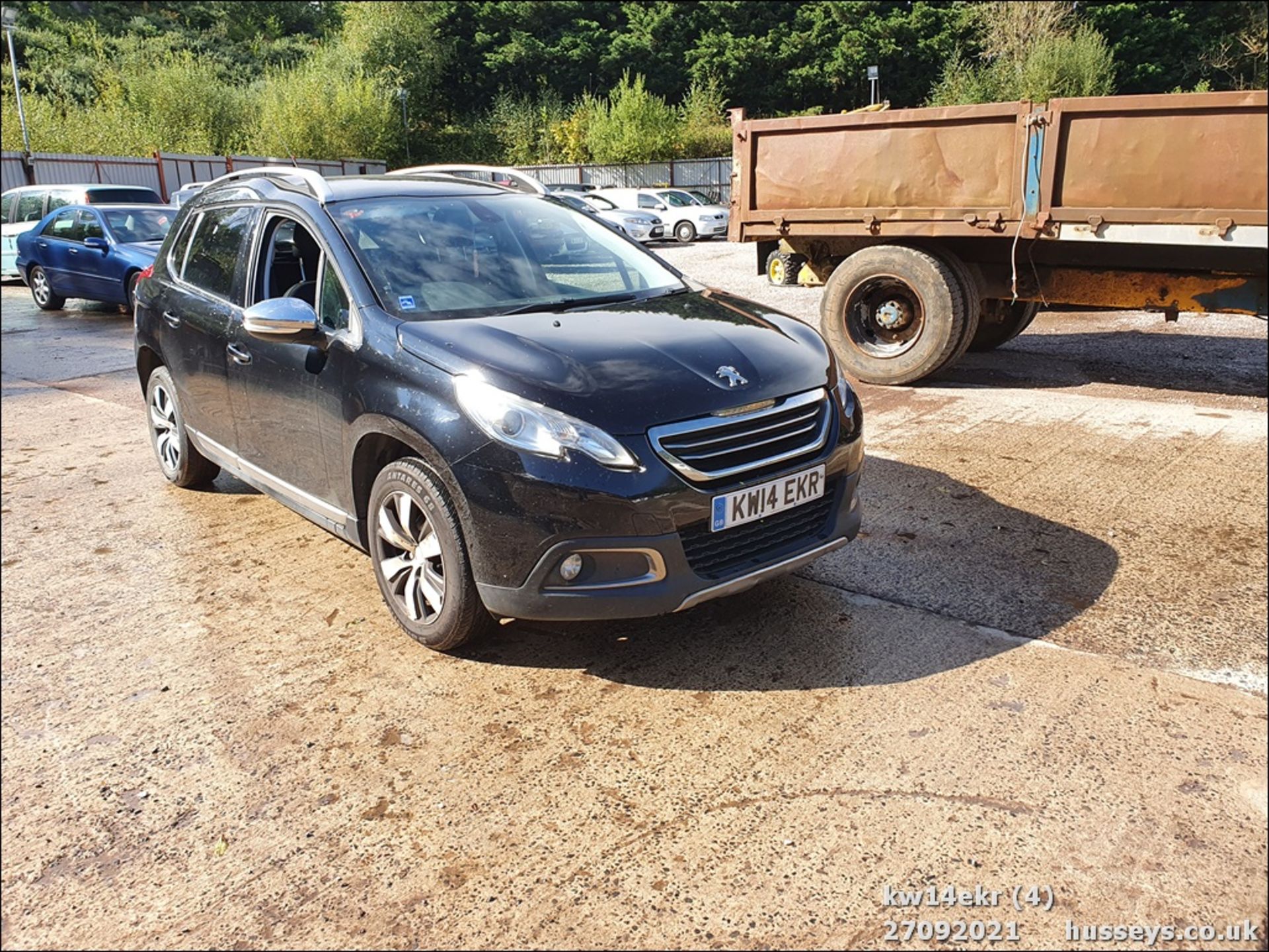 14/14 PEUGEOT 2008 ALLURE E-HDI - 1560cc 5dr Hatchback (Black, 125k) - Image 2 of 19