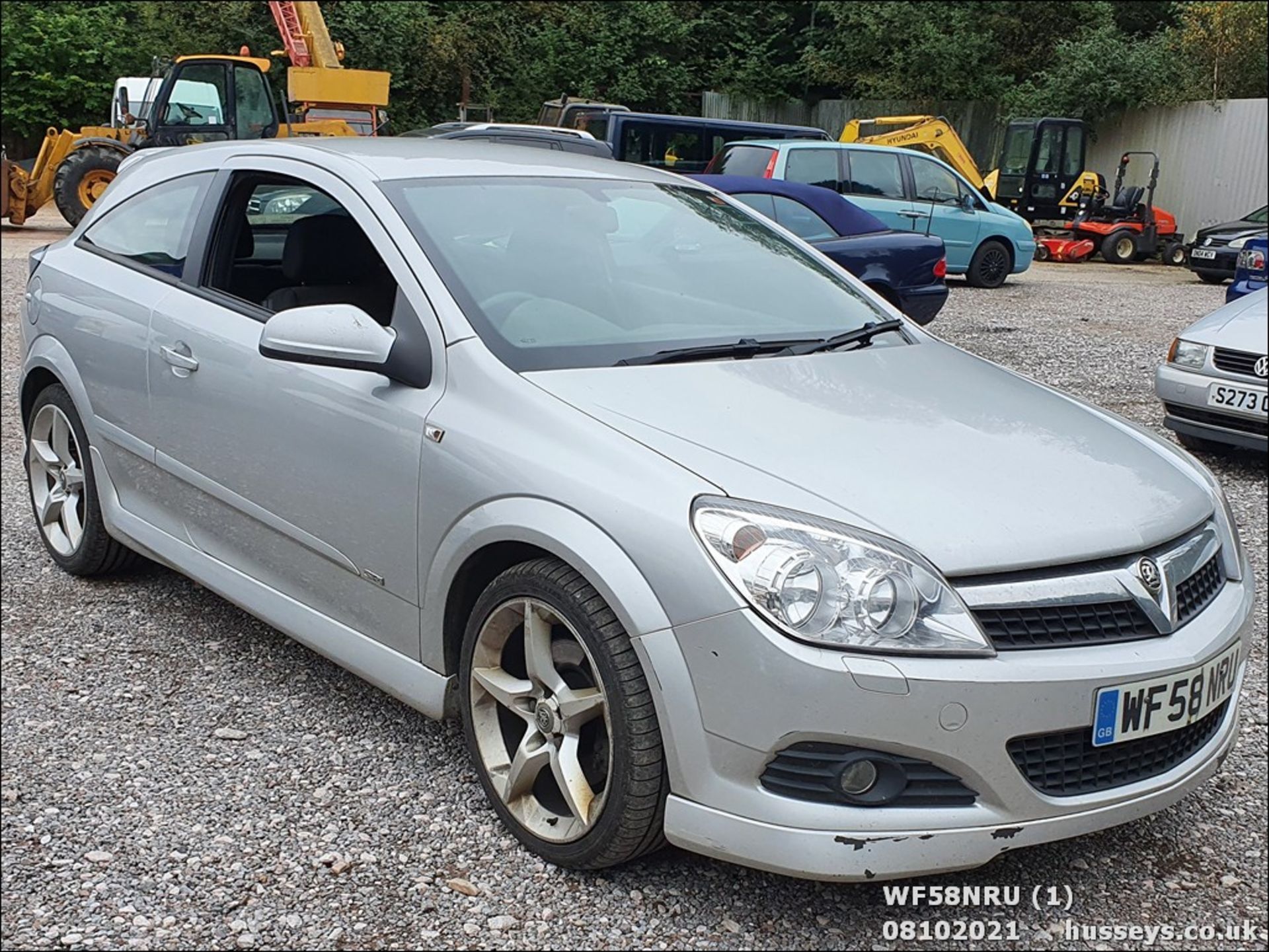 08/58 VAUXHALL ASTRA SRI+CDTI 150 - 1910cc 3dr Hatchback (Silver, 106k)