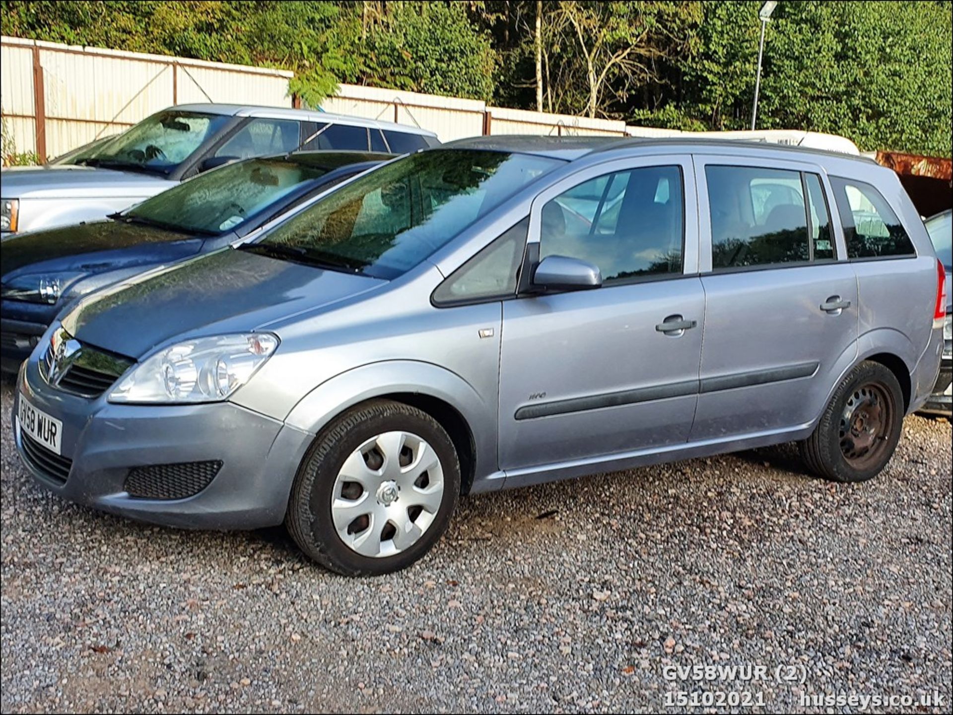 09/58 VAUXHALL ZAFIRA LIFE - 1598cc 5dr MPV (Silver, 117k)