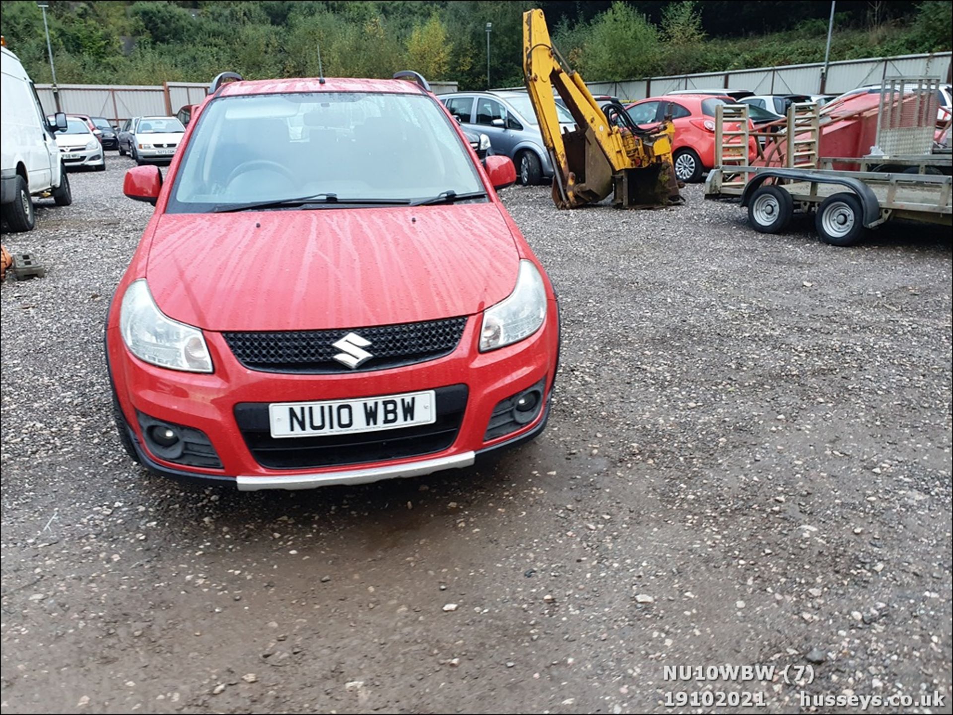 10/10 SUZUKI SX4 SZ4 - 1586cc 5dr Hatchback (Red) - Image 7 of 20