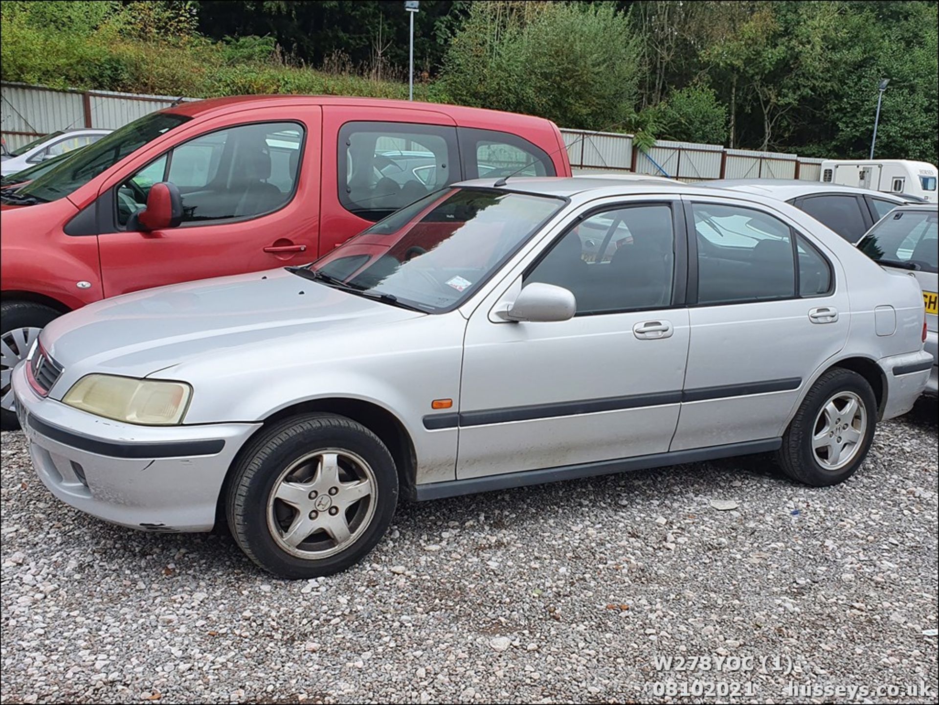 2000 HONDA CIVIC 1.4I S AUTO - 1396cc 5dr Hatchback (Silver, 91k)