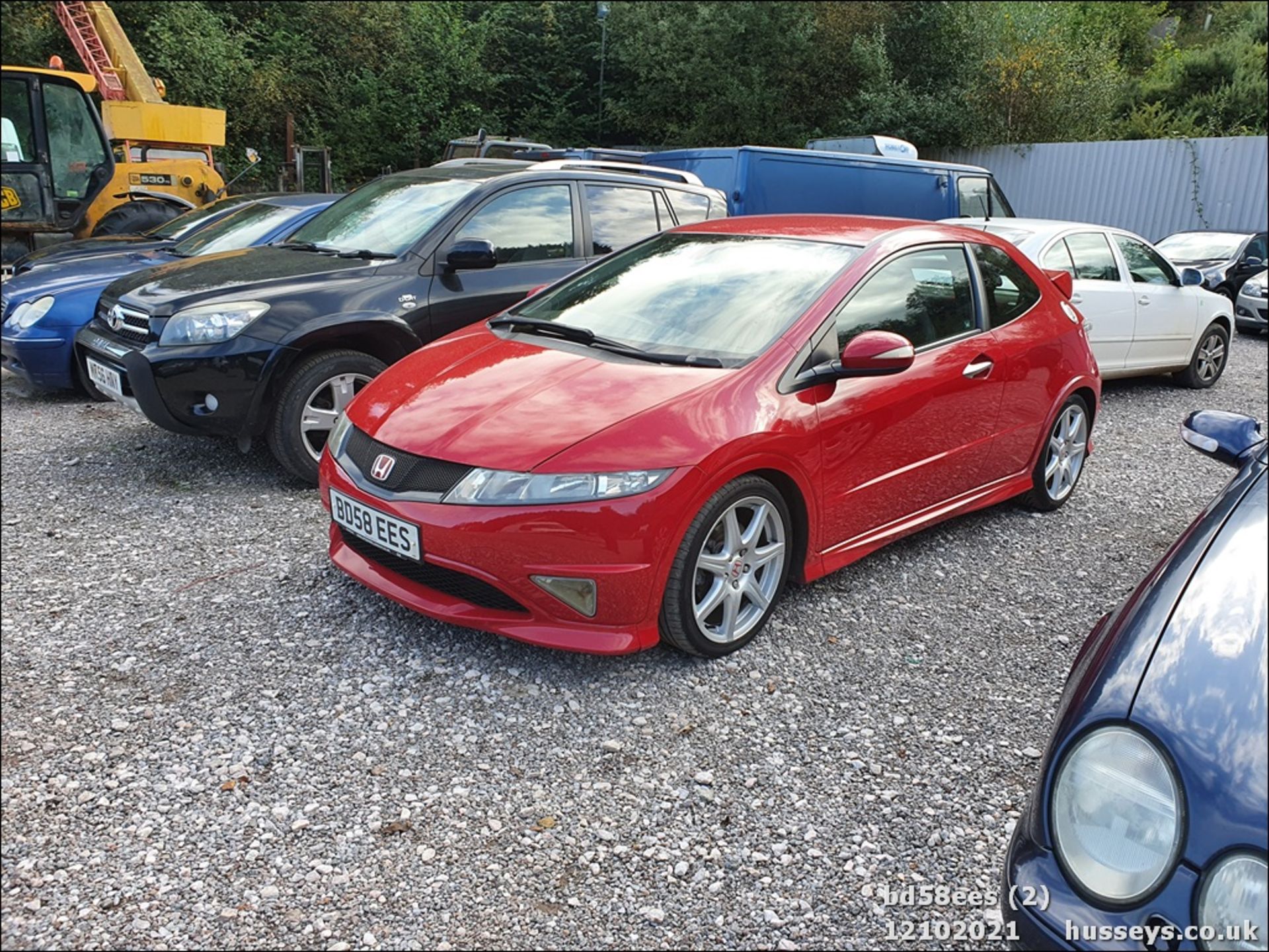 08/58 HONDA CIVIC TYPE-R GT I-VTEC - 1998cc 3dr Hatchback (Red, 82k) - Image 5 of 12