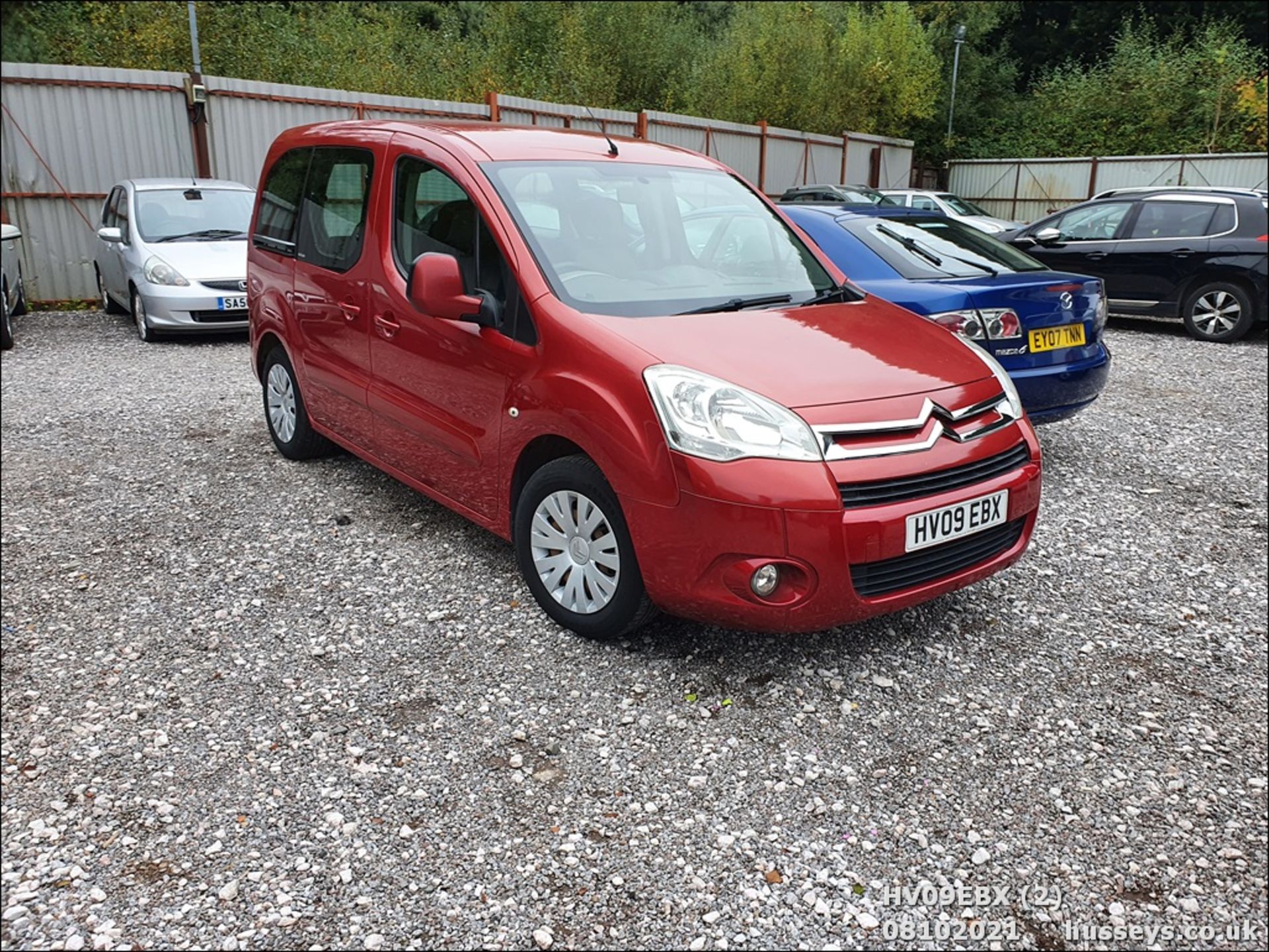 09/09 CITROEN BERLINGO M-SP VTR HDI 90 - 1560cc 5dr MPV (Red, 128k) - Image 5 of 14