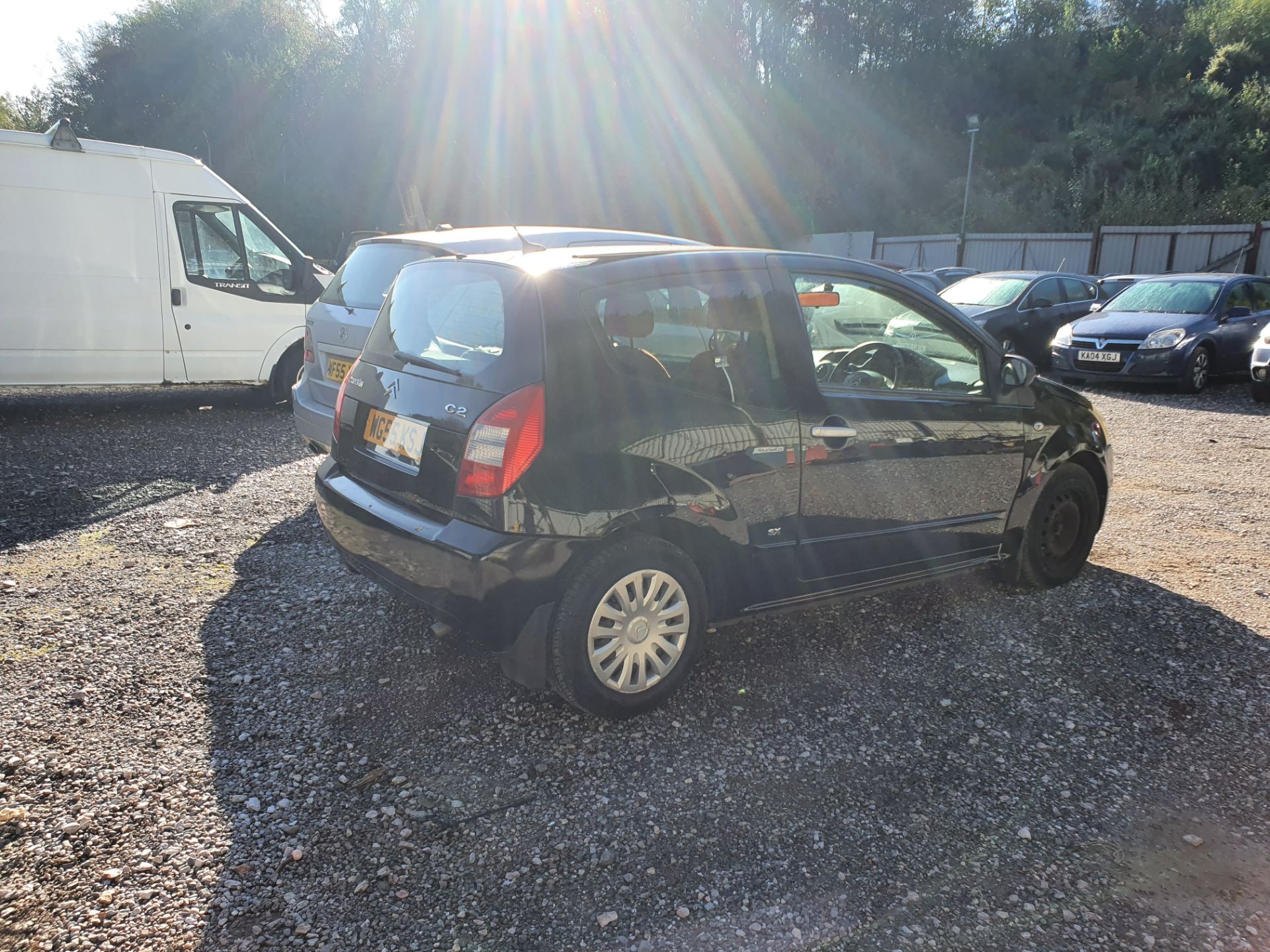 05/55 CITROEN C2 SX - 1360cc 3dr Hatchback (Black, 60k) - Image 6 of 19