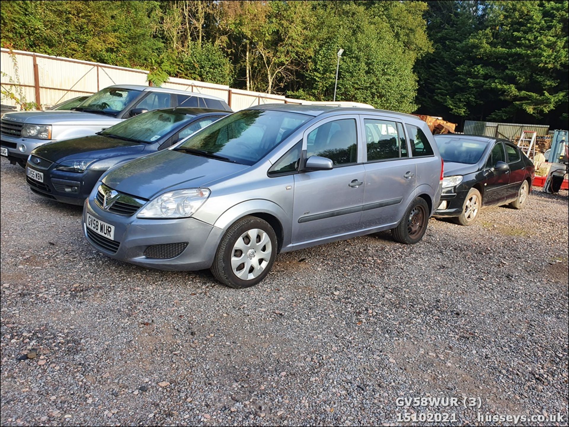 09/58 VAUXHALL ZAFIRA LIFE - 1598cc 5dr MPV (Silver, 117k) - Image 3 of 16