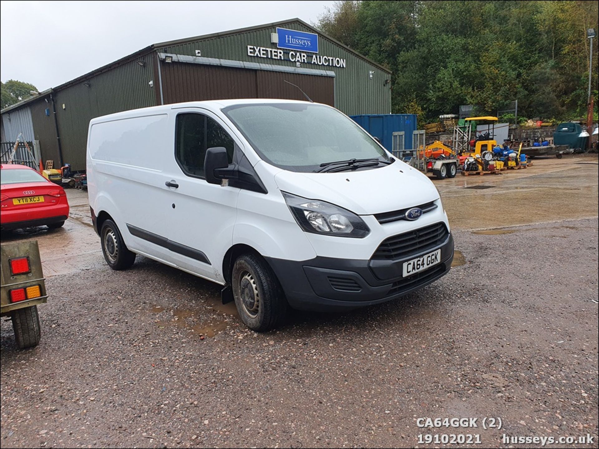 15/64 FORD TRANSIT CUSTOM 290 ECO-TE - 2198cc 5dr Van (White, 141k) - Image 2 of 11