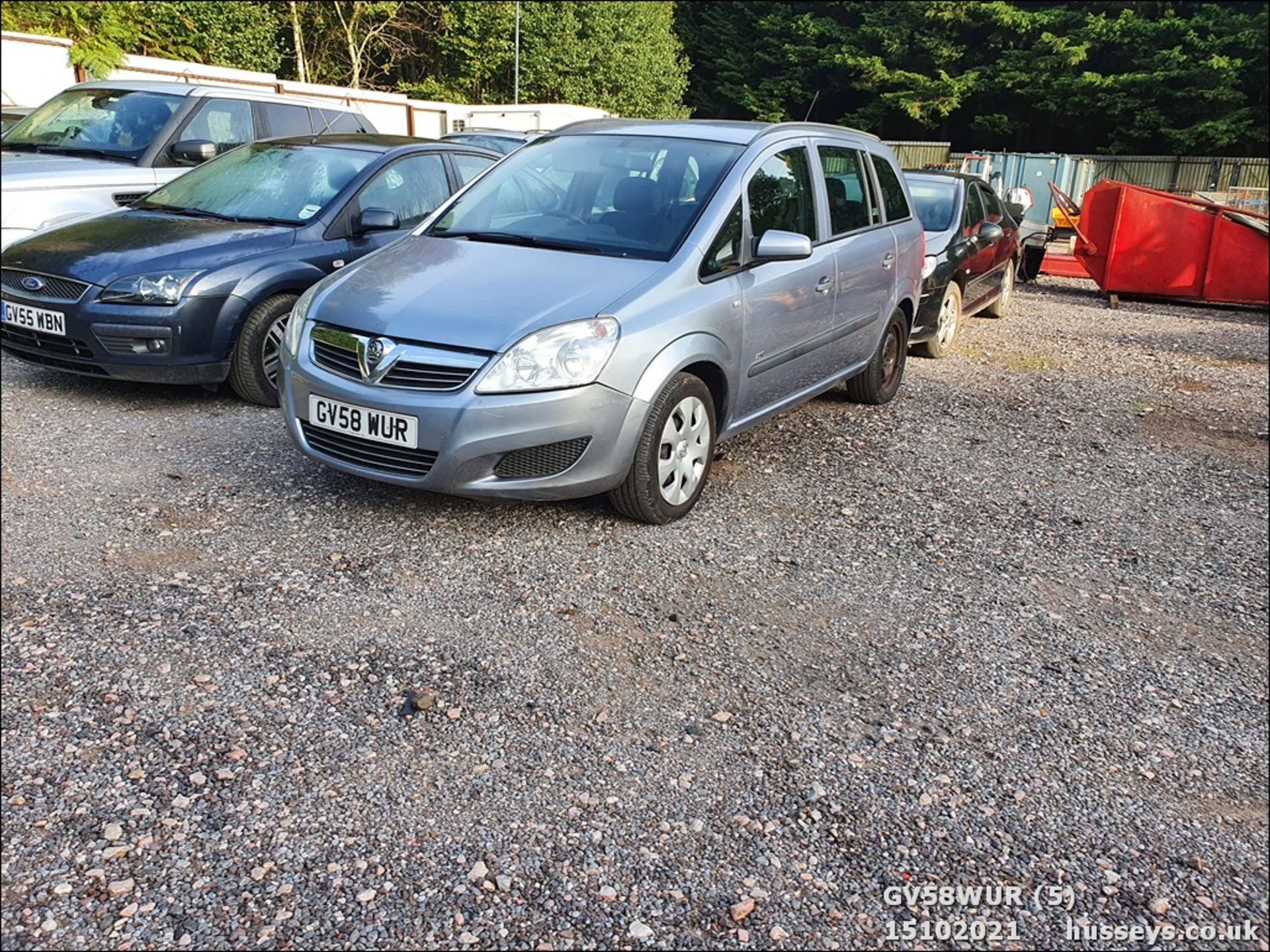 09/58 VAUXHALL ZAFIRA LIFE - 1598cc 5dr MPV (Silver, 117k) - Image 5 of 16