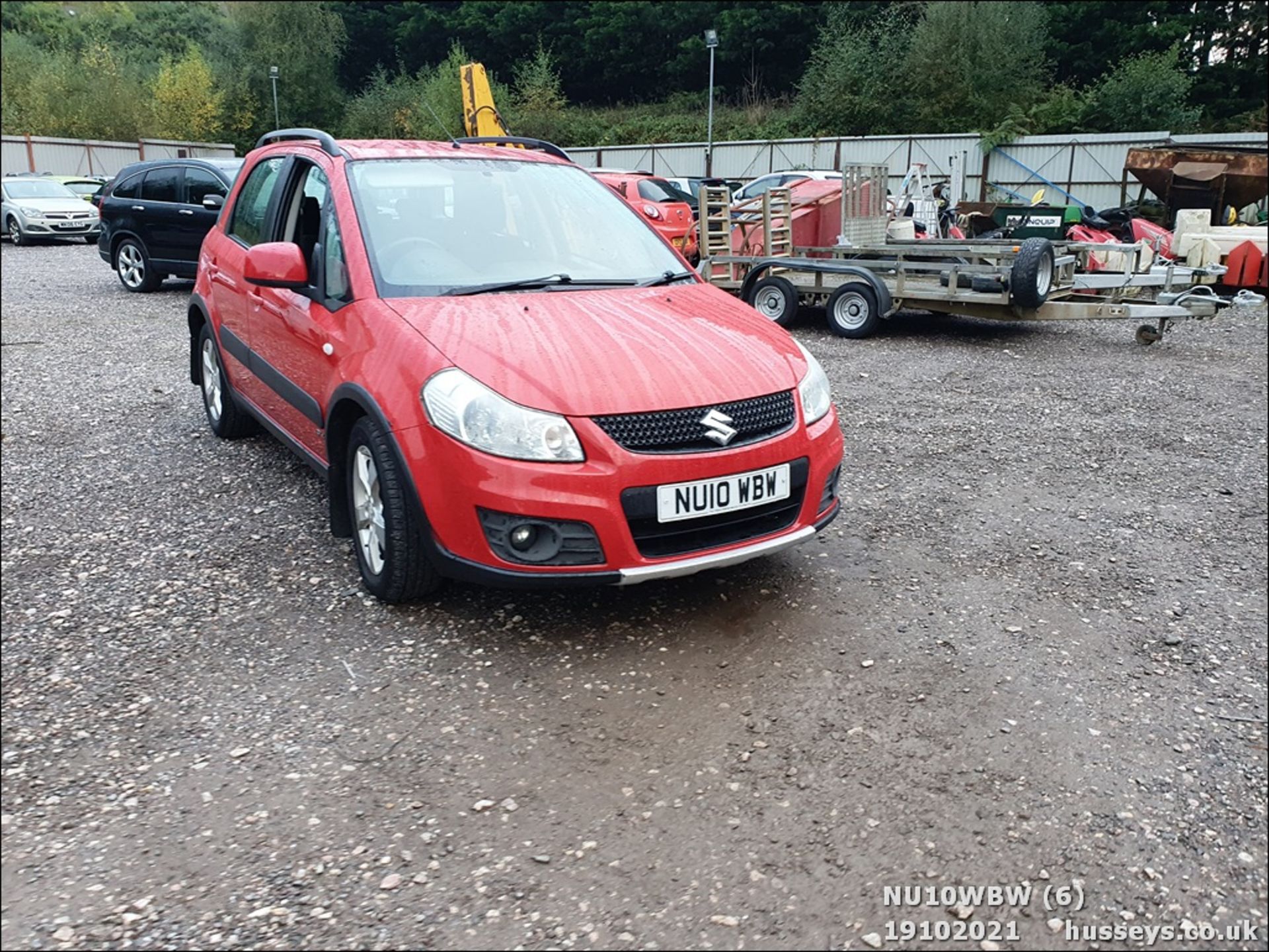 10/10 SUZUKI SX4 SZ4 - 1586cc 5dr Hatchback (Red) - Image 6 of 20