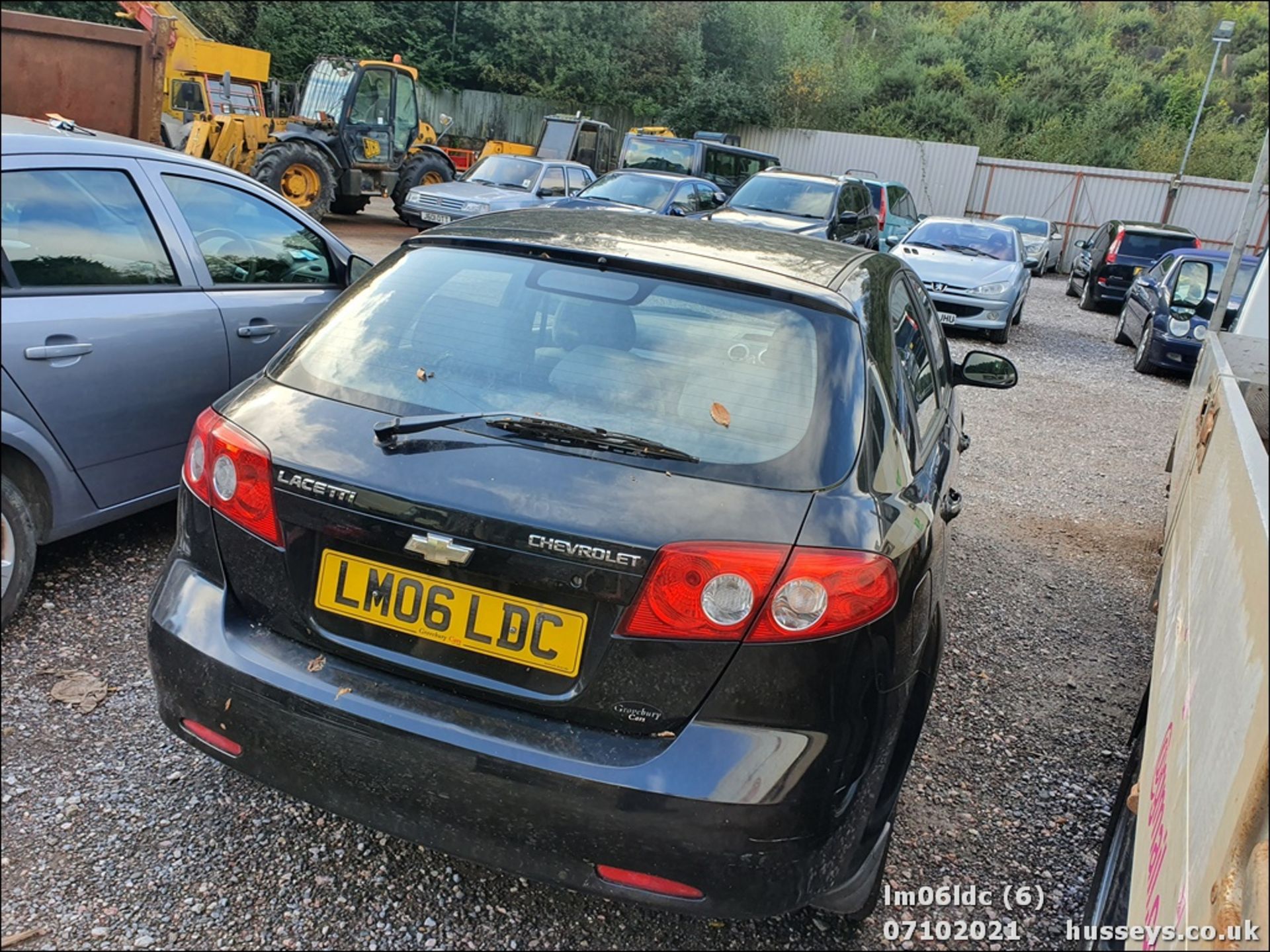 06/06 CHEVROLET LACETTI SX - 1598cc 5dr Hatchback (Black, 76k) - Image 6 of 12