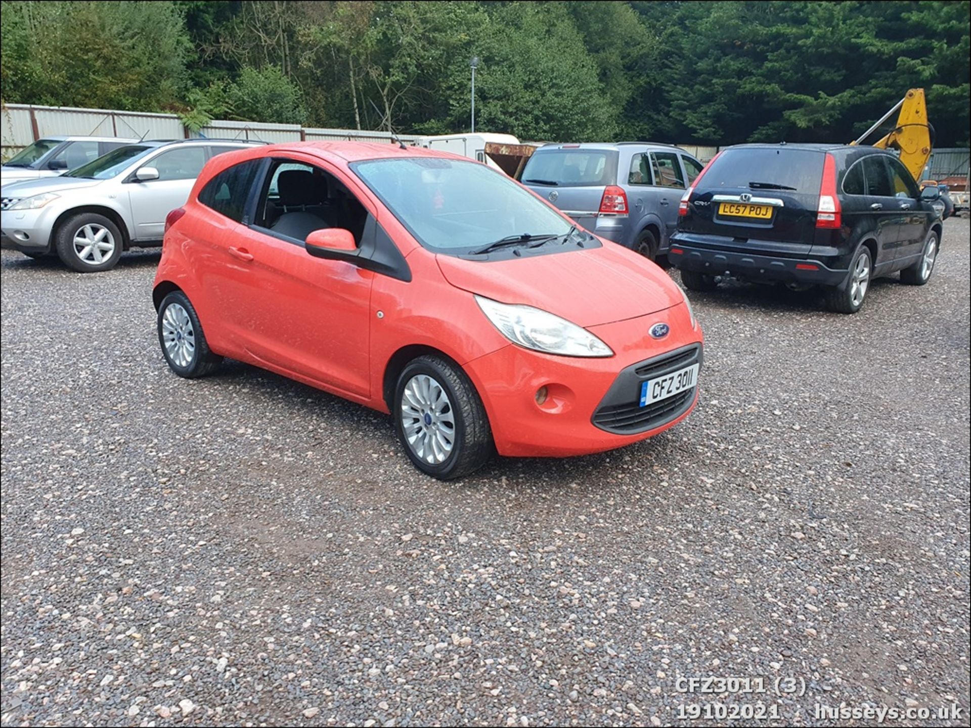 2010 FORD KA ZETEC TDCI - 1268cc 3dr Hatchback (Red, 67k) - Image 4 of 20