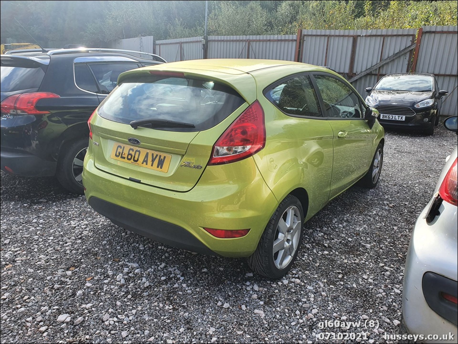 10/60 FORD FIESTA EDGE TDCI 68 - 1399cc 3dr Hatchback (Green, 110k) - Image 8 of 14