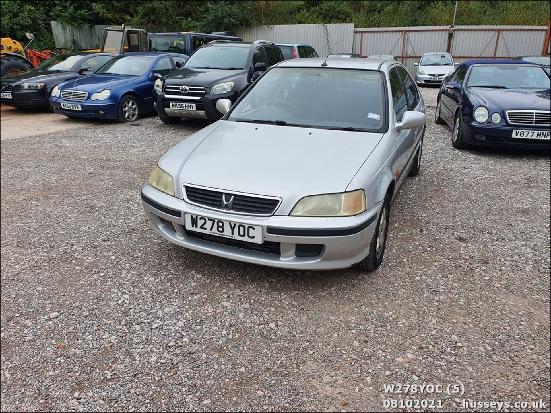 2000 HONDA CIVIC 1.4I S AUTO - 1396cc 5dr Hatchback (Silver, 91k) - Image 4 of 18