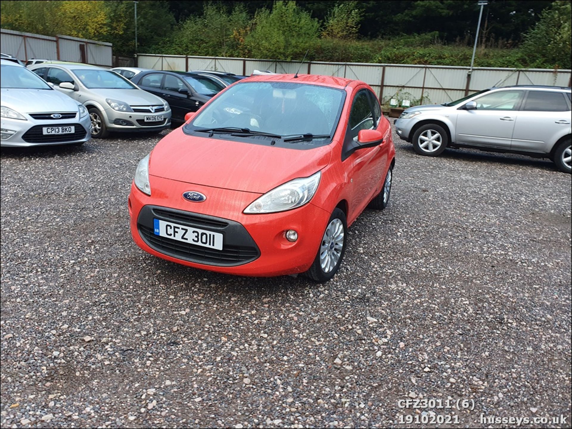 2010 FORD KA ZETEC TDCI - 1268cc 3dr Hatchback (Red, 67k) - Image 7 of 20