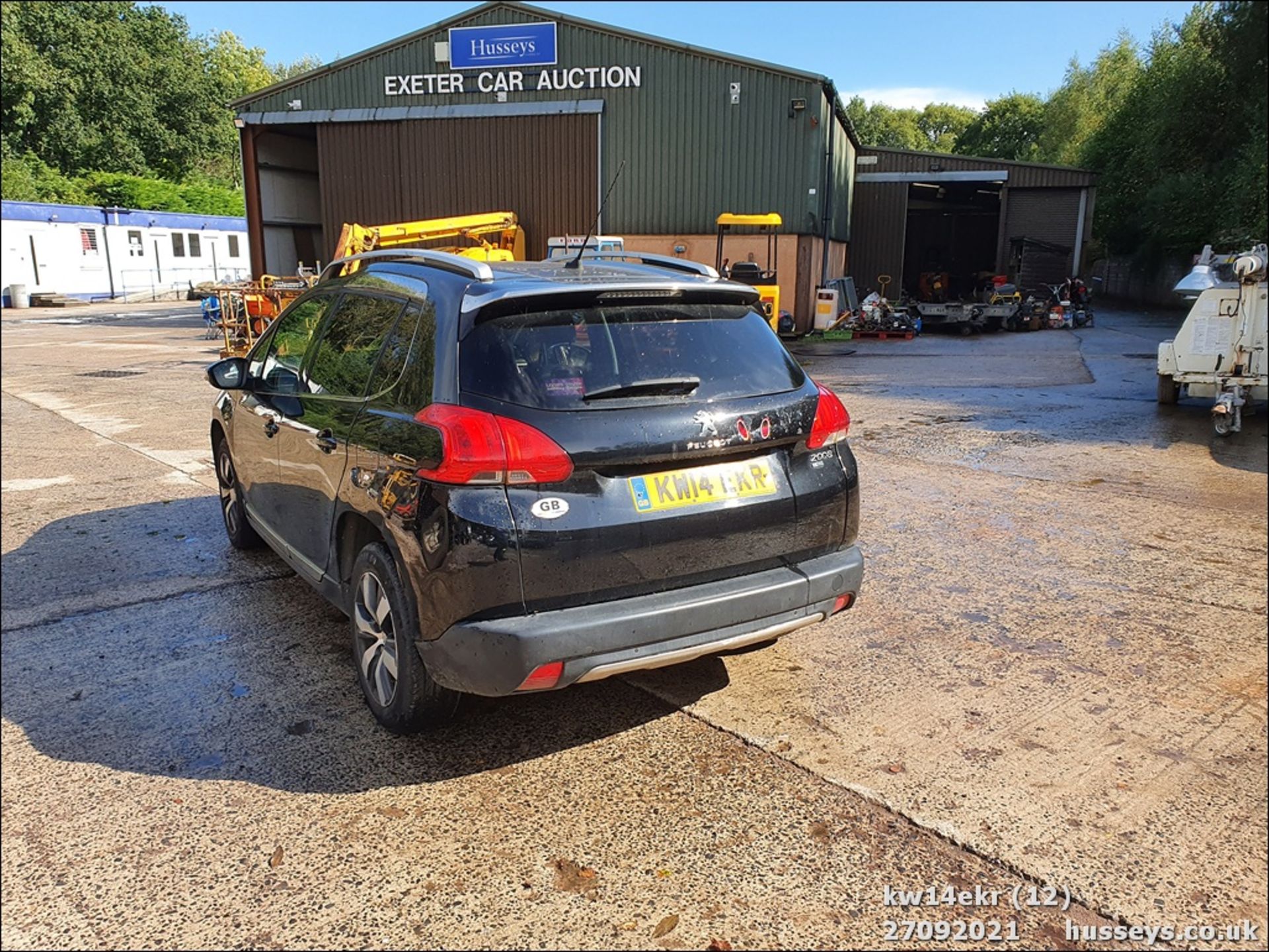 14/14 PEUGEOT 2008 ALLURE E-HDI - 1560cc 5dr Hatchback (Black, 125k) - Image 11 of 19