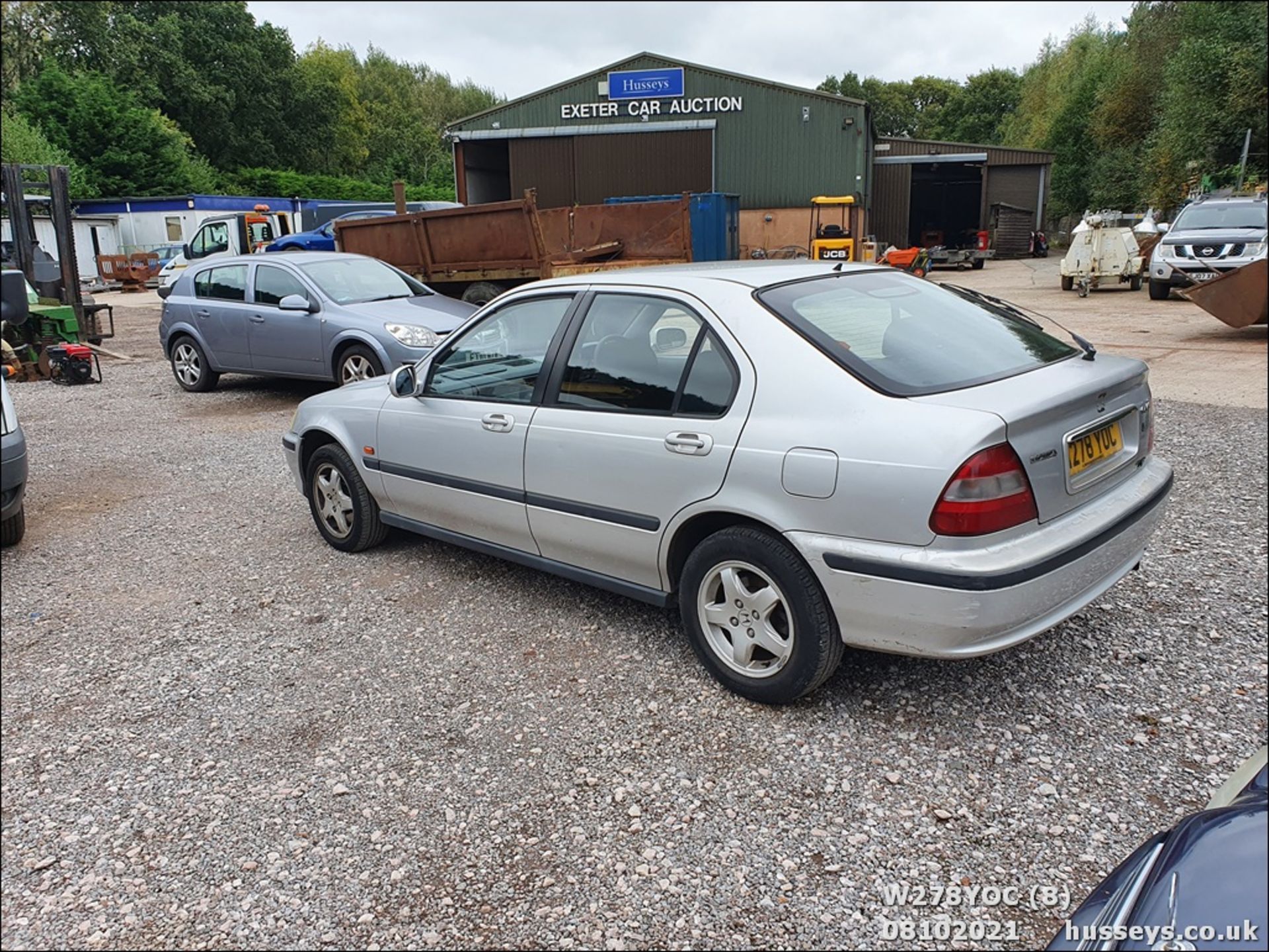 2000 HONDA CIVIC 1.4I S AUTO - 1396cc 5dr Hatchback (Silver, 91k) - Image 8 of 18