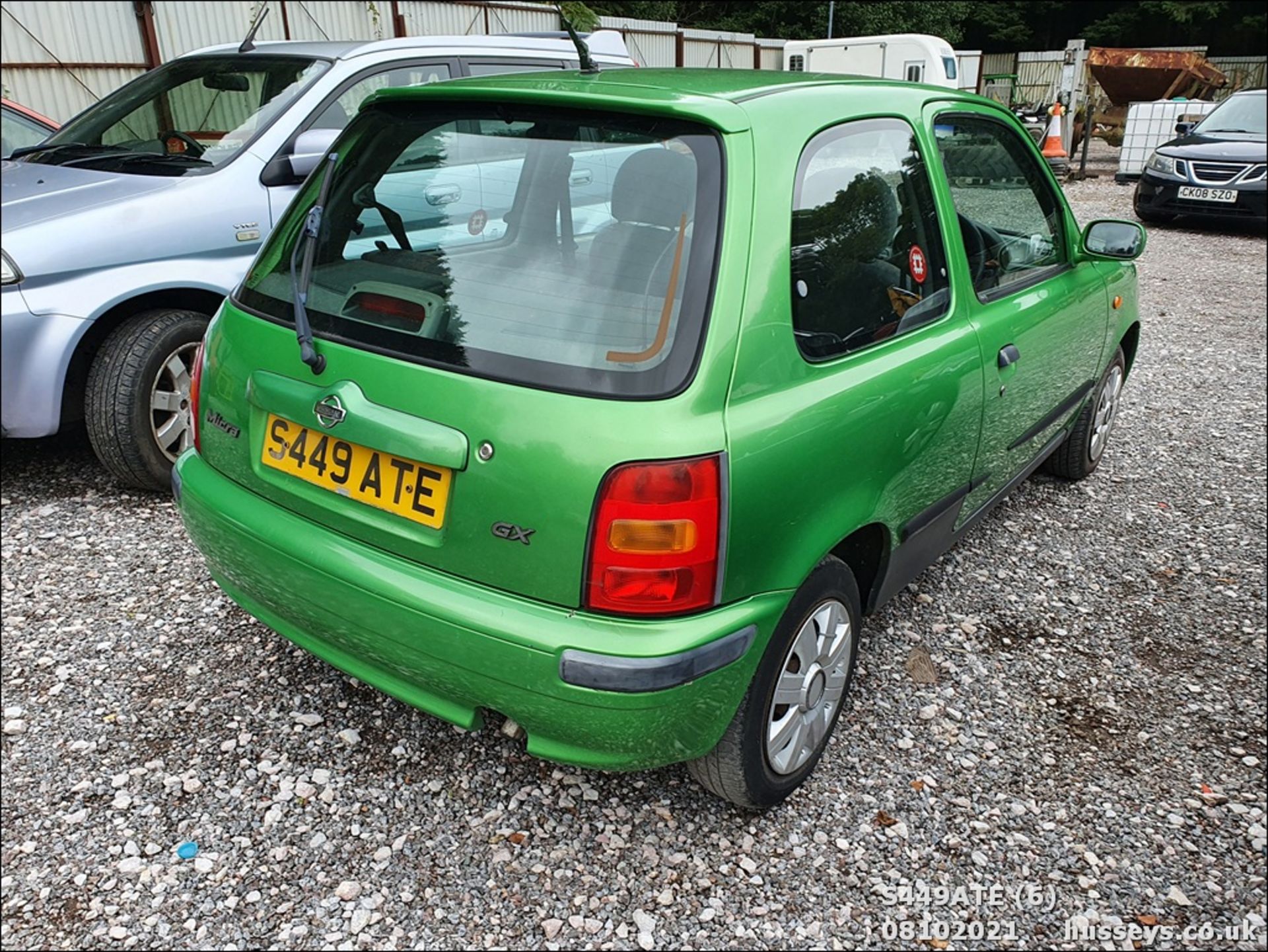 1998 NISSAN MICRA GX - 998cc 3dr Hatchback (Green, 61k) - Image 6 of 11