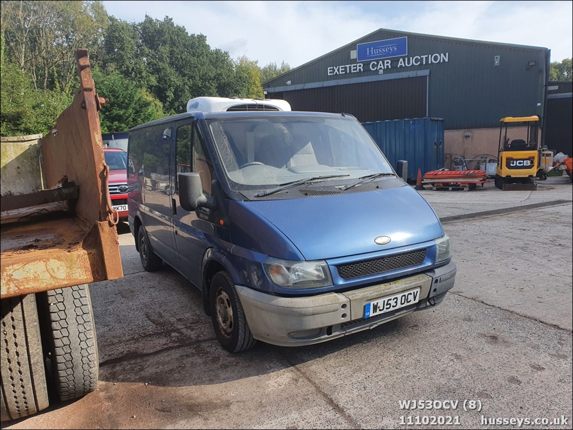 03/53 FORD TRANSIT 280 SWB FRIDGE VAN - 1998cc 5dr Van (Blue) - Image 8 of 16