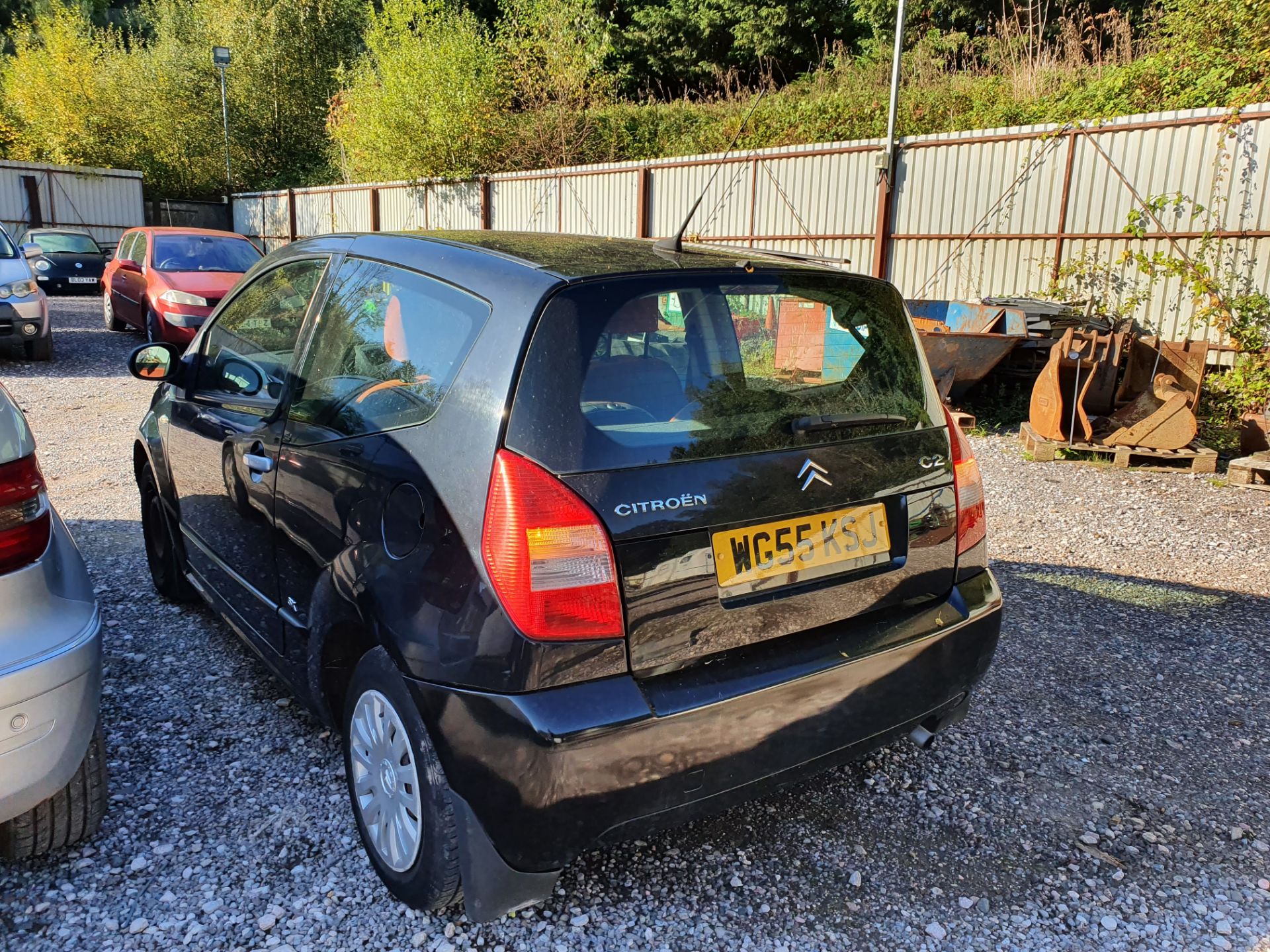 05/55 CITROEN C2 SX - 1360cc 3dr Hatchback (Black, 60k) - Image 10 of 19