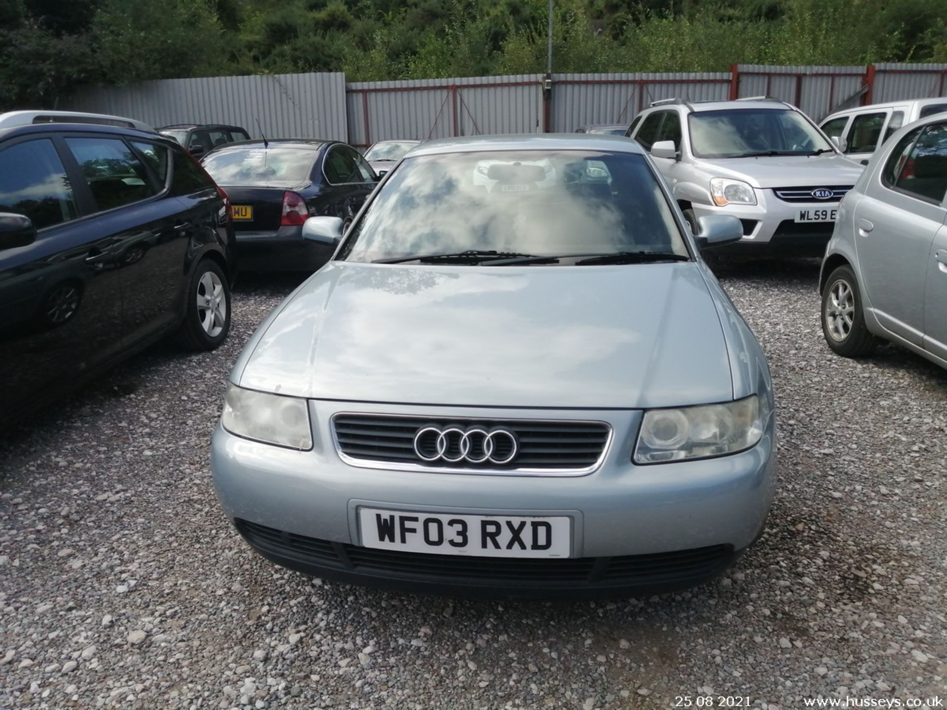 03/03 AUDI A3 SPORT AUTO - 1781cc 5dr Hatchback (Blue, 106k) - Image 3 of 12