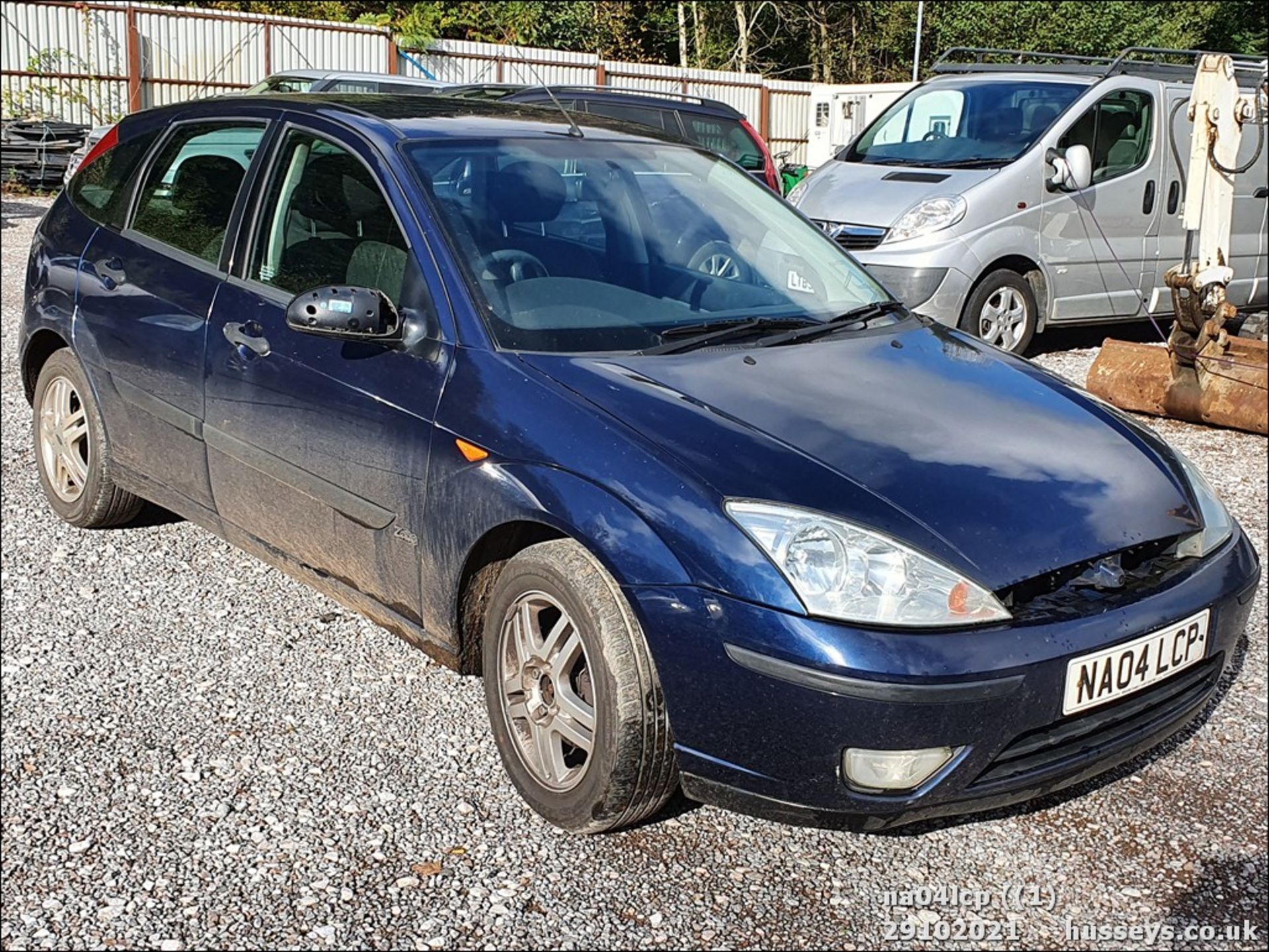 04/04 FORD FOCUS ZETEC - 1596cc 5dr Hatchback (Blue)