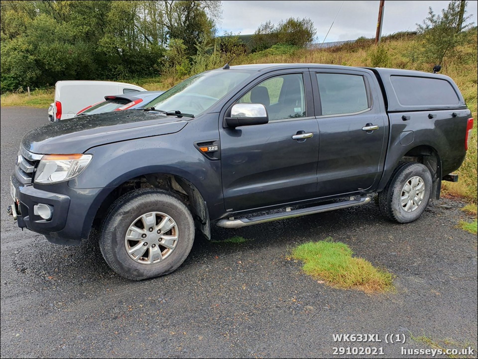 13/63 FORD RANGER XLT 4X4 TDCI - 2198cc 2dr Pickup (Grey, 60k)