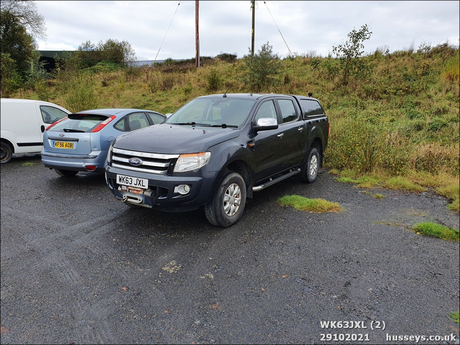 13/63 FORD RANGER XLT 4X4 TDCI - 2198cc 2dr Pickup (Grey, 60k) - Image 3 of 22