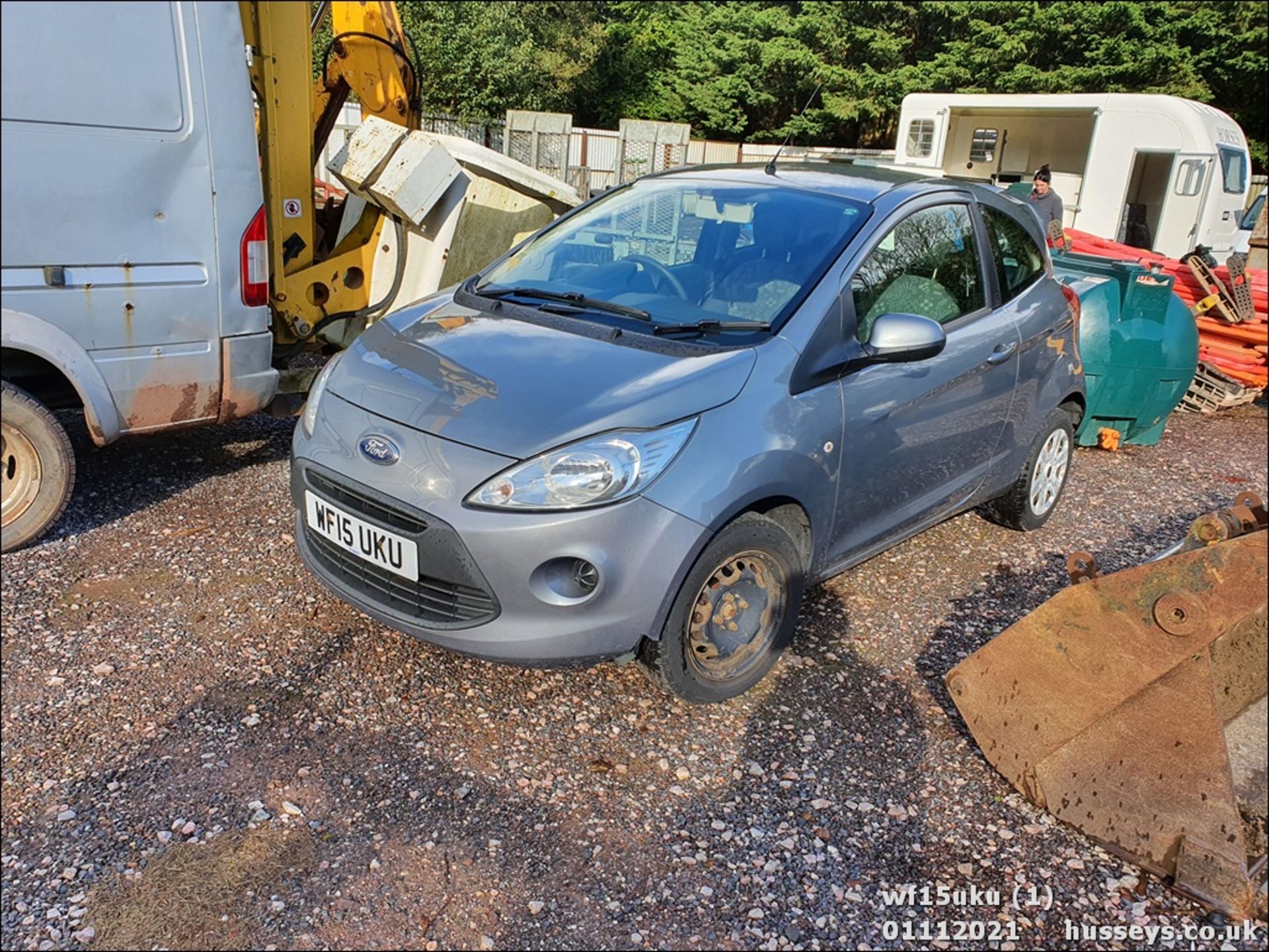 15/15 FORD KA EDGE - 1242cc 3dr Hatchback (Silver) - Image 2 of 15