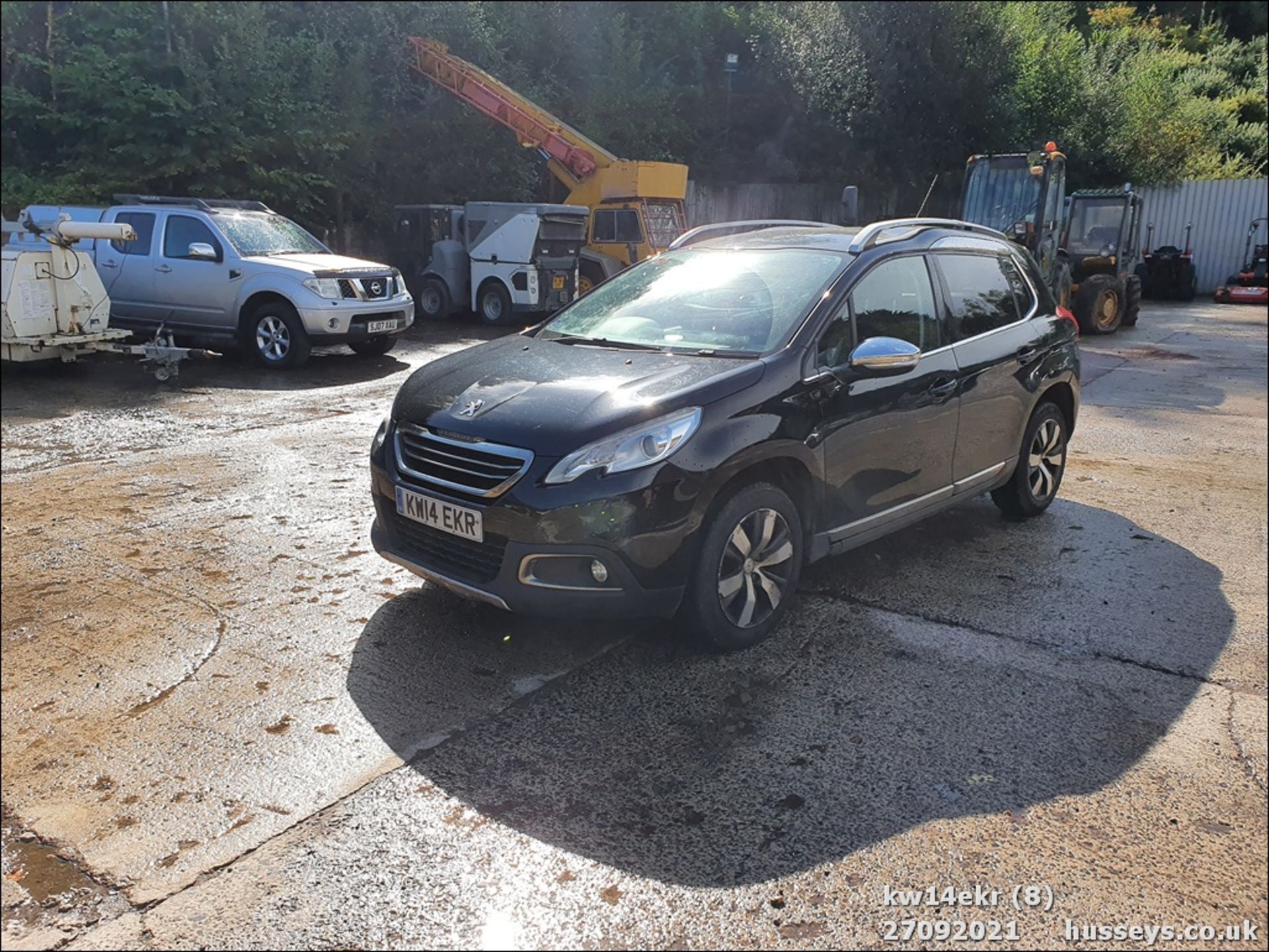 14/14 PEUGEOT 2008 ALLURE E-HDI - 1560cc 5dr Hatchback (Black, 125k) - Image 7 of 19