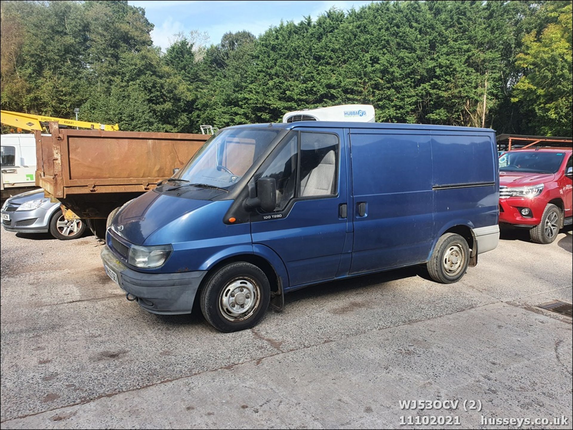 03/53 FORD TRANSIT 280 SWB FRIDGE VAN - 1998cc 5dr Van (Blue) - Image 2 of 17