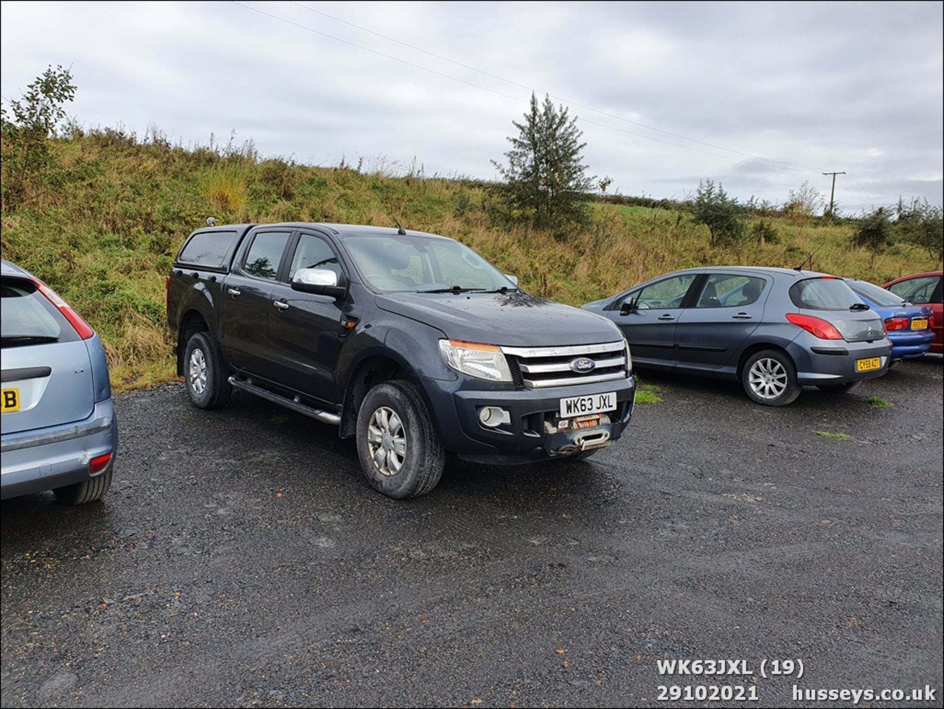 13/63 FORD RANGER XLT 4X4 TDCI - 2198cc 2dr Pickup (Grey, 60k) - Image 19 of 22