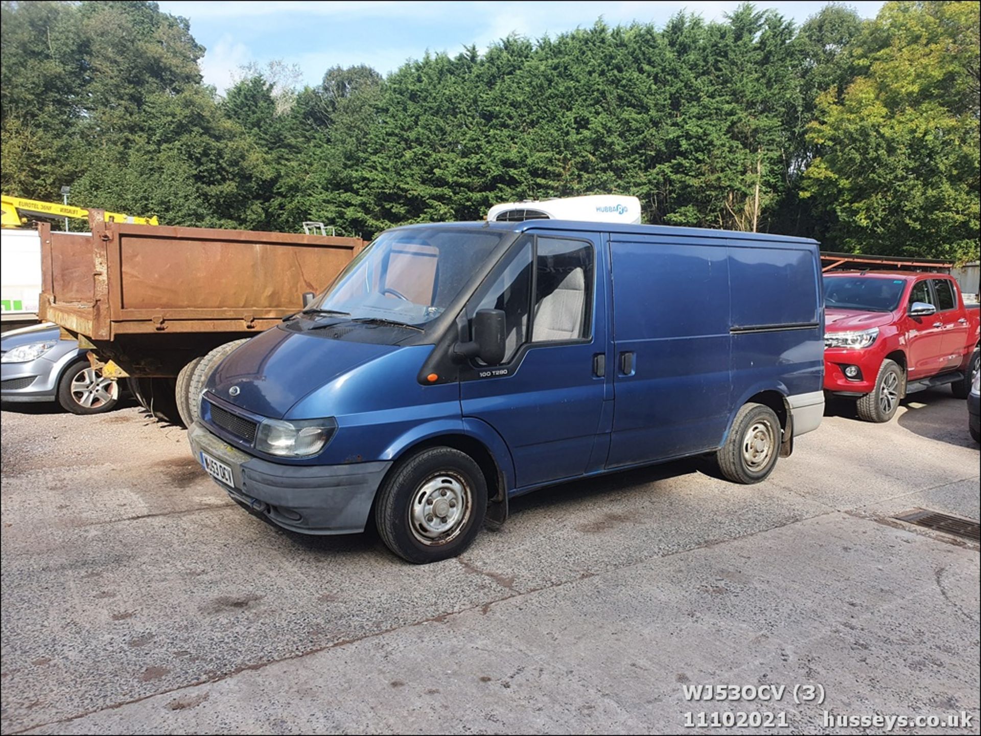 03/53 FORD TRANSIT 280 SWB FRIDGE VAN - 1998cc 5dr Van (Blue) - Image 3 of 17