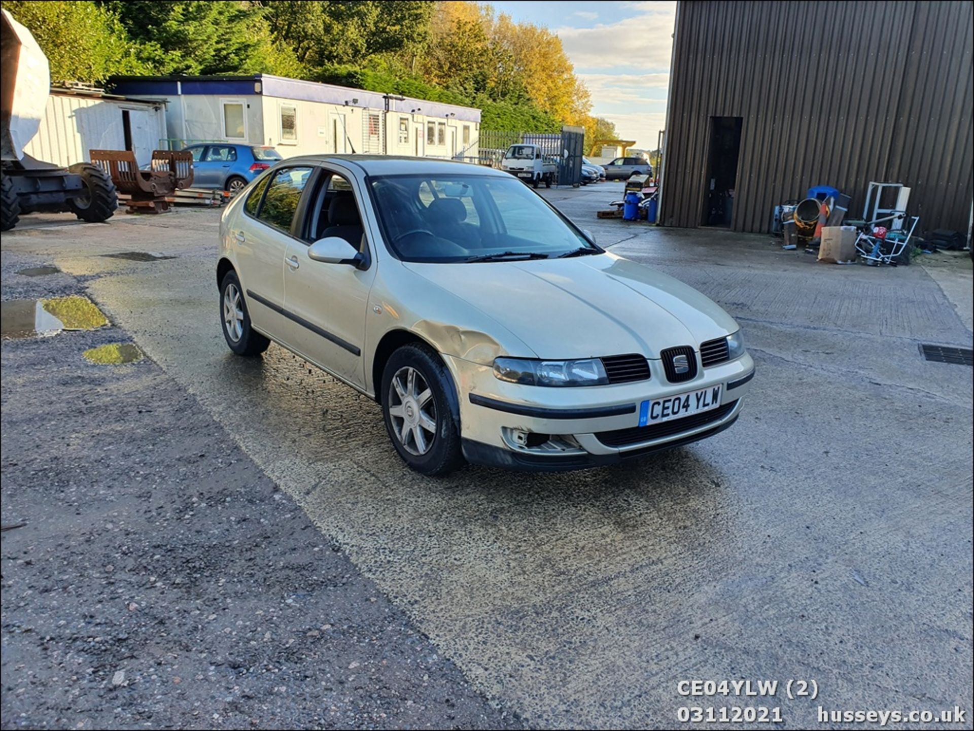 04/04 SEAT LEON S 16V - 1390cc 5dr Hatchback (Beige, 156k) - Image 12 of 17