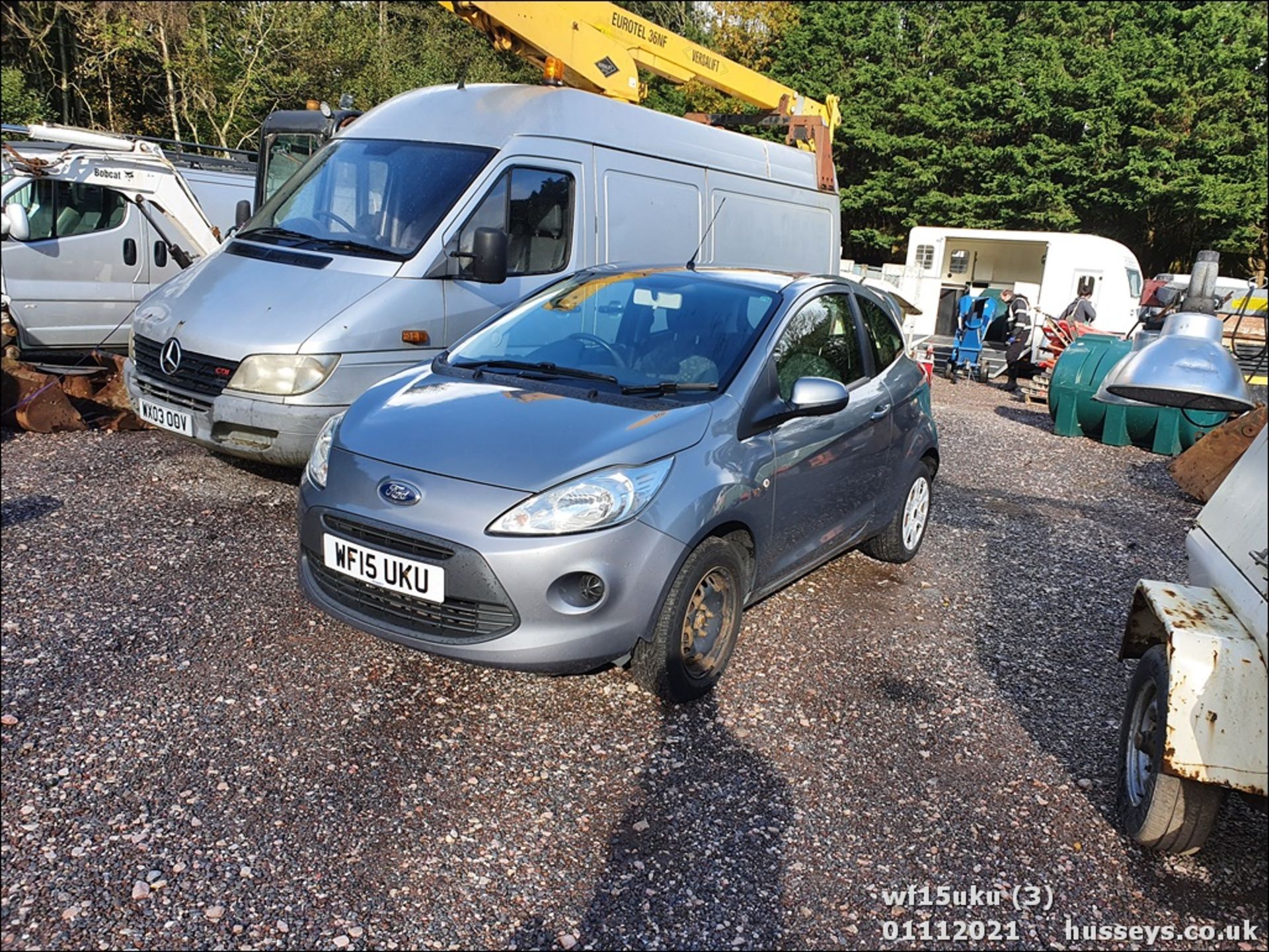 15/15 FORD KA EDGE - 1242cc 3dr Hatchback (Silver) - Image 3 of 15