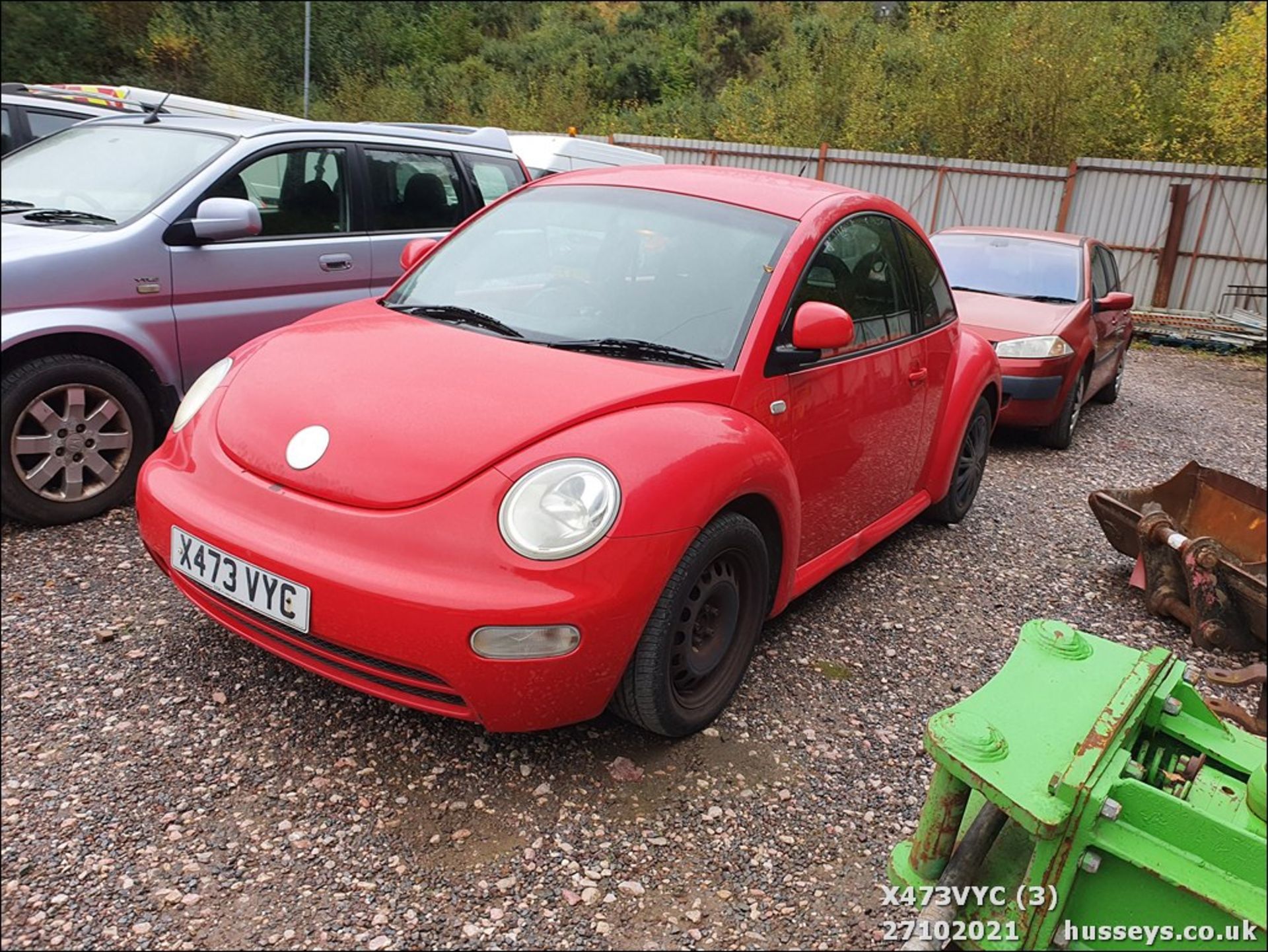 2000 VOLKSWAGEN BEETLE - 1595cc 3dr Hatchback (Red) - Image 3 of 14