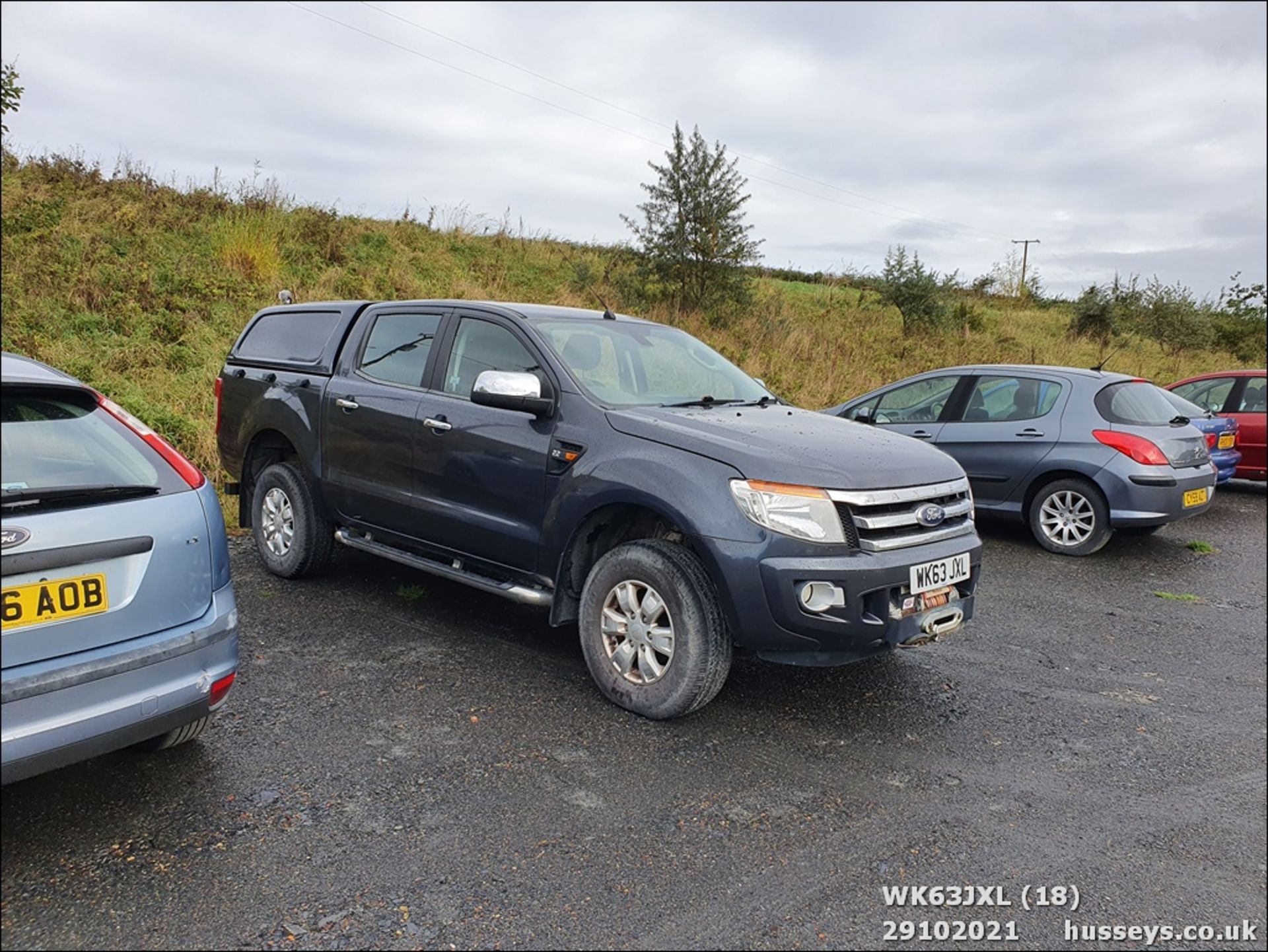 13/63 FORD RANGER XLT 4X4 TDCI - 2198cc 2dr Pickup (Grey, 60k) - Image 18 of 22