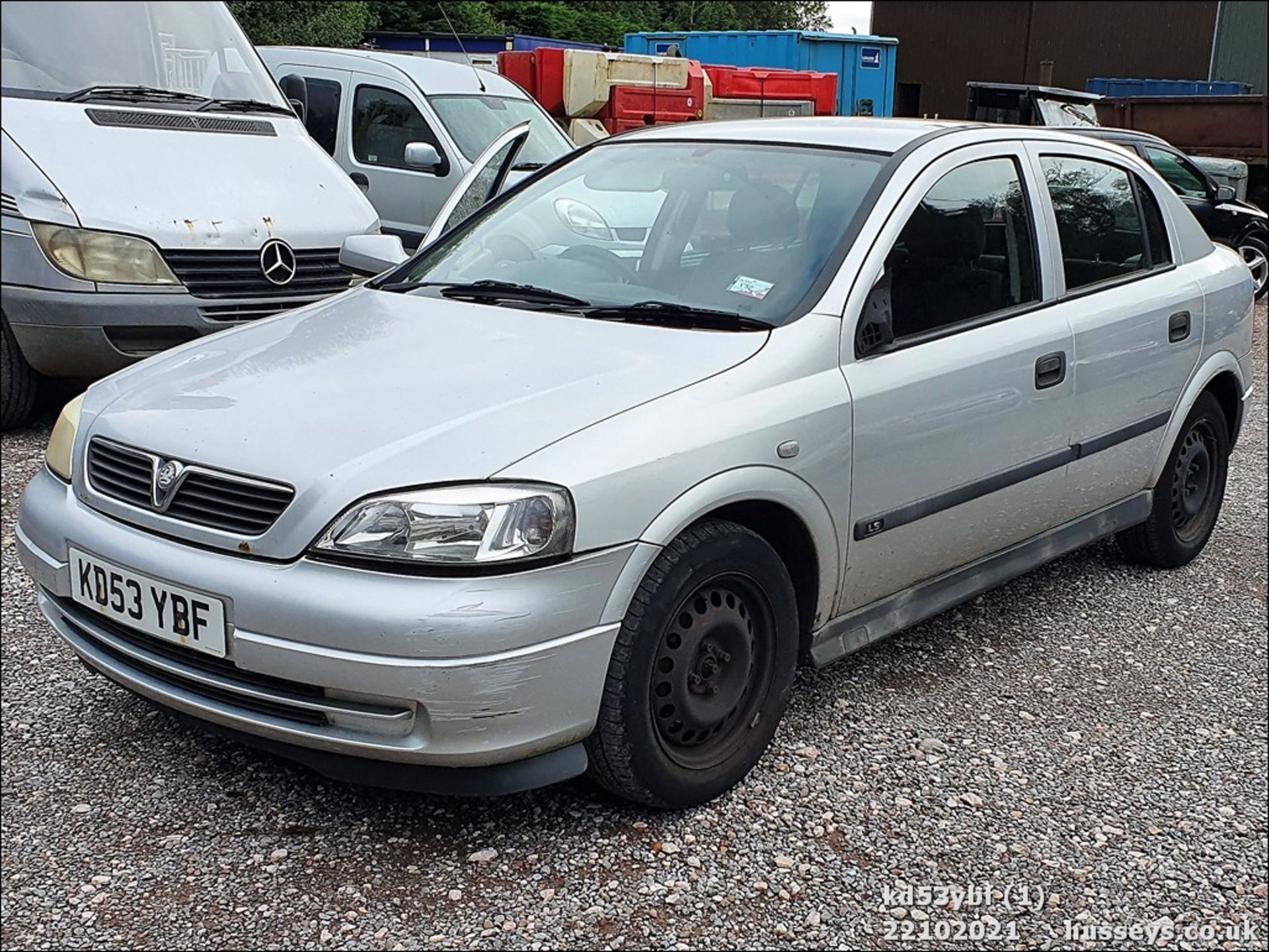 03/53 VAUXHALL ASTRA LS 16V - 1389cc 5dr Hatchback (Silver, 87k)