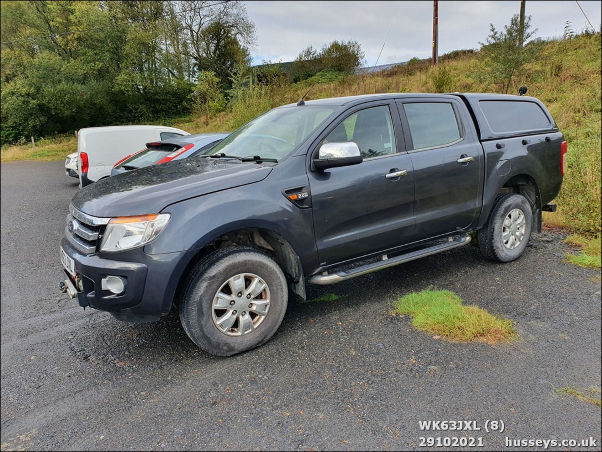 13/63 FORD RANGER XLT 4X4 TDCI - 2198cc 2dr Pickup (Grey, 60k) - Image 9 of 22