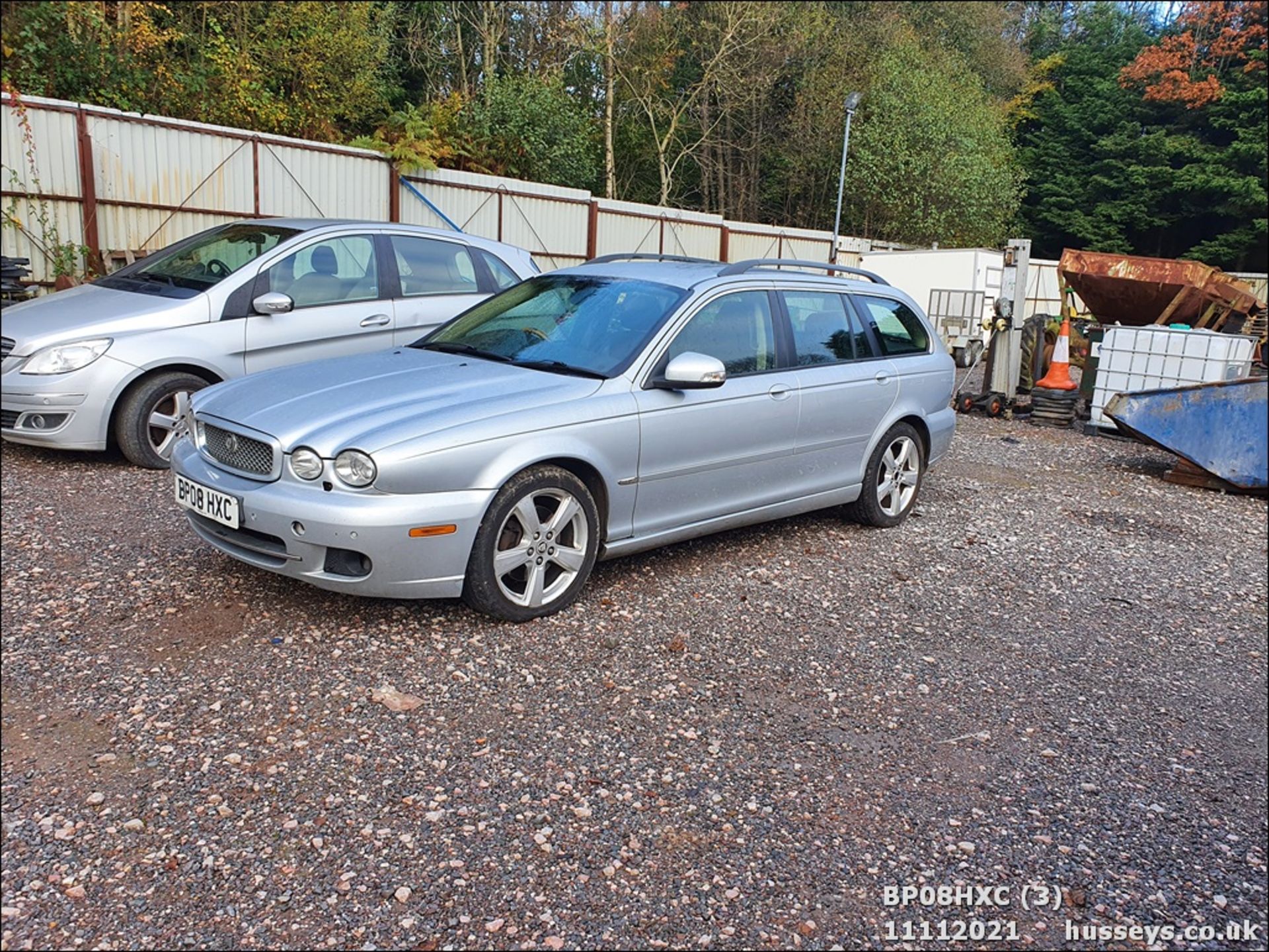 08/08 JAGUAR X-TYPE SOVEREIGN AUTO - 2198cc 5dr Estate (Silver, 190k) - Image 3 of 27