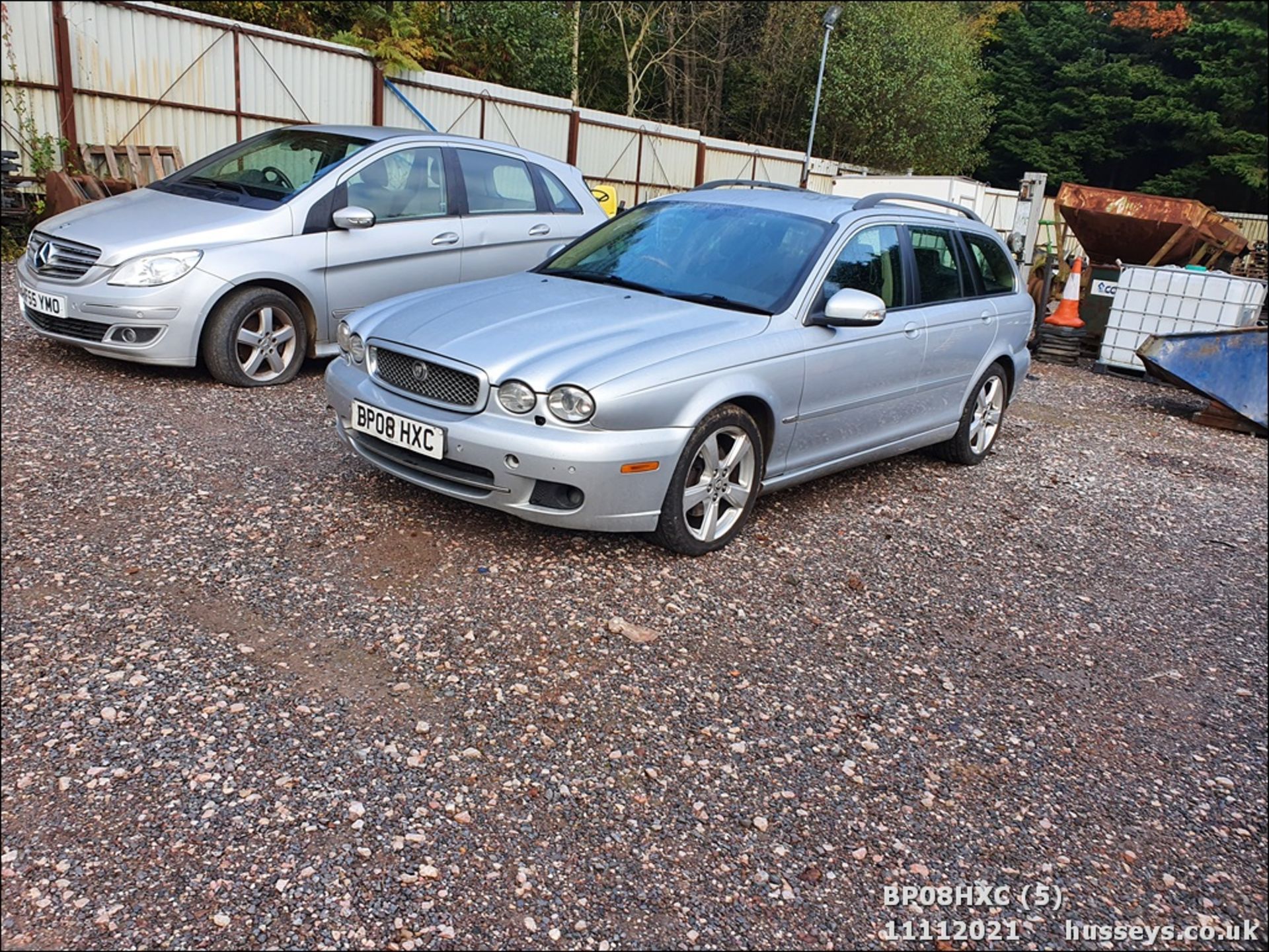 08/08 JAGUAR X-TYPE SOVEREIGN AUTO - 2198cc 5dr Estate (Silver, 190k) - Image 5 of 27