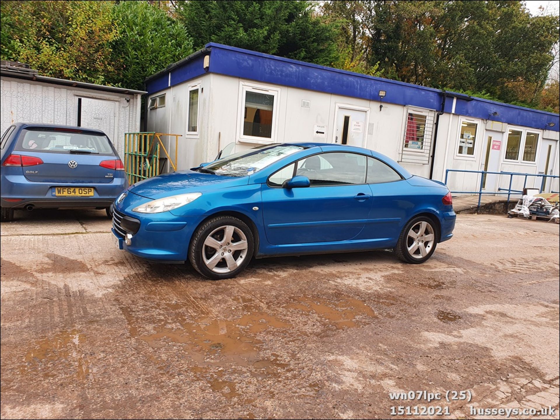 07/07 PEUGEOT 307 SPORT CC - 1997cc 2dr Convertible (Blue, 139k) - Image 25 of 27