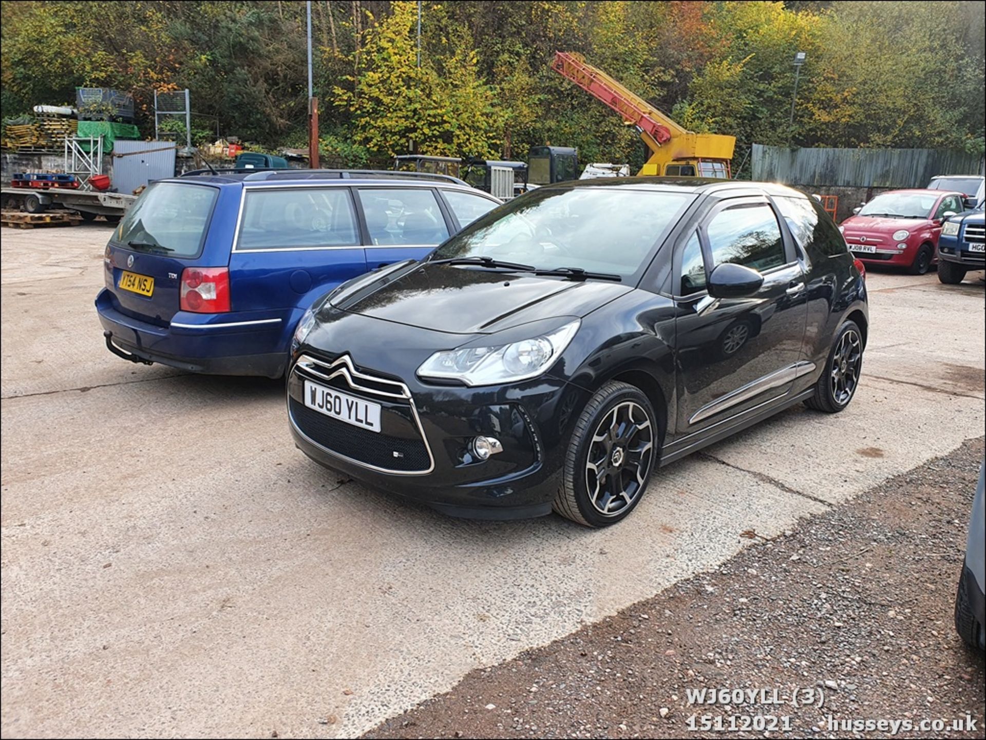 10/60 CITROEN DS3 DSPORT - 1598cc 3dr Hatchback (Black, 89k) - Image 3 of 22