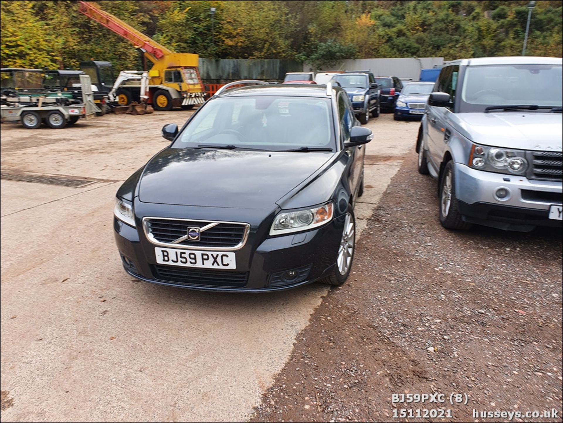 09/59 VOLVO V50 SE LUX D DRIVE - 1560cc 5dr Estate (Grey, 115k) - Image 8 of 21