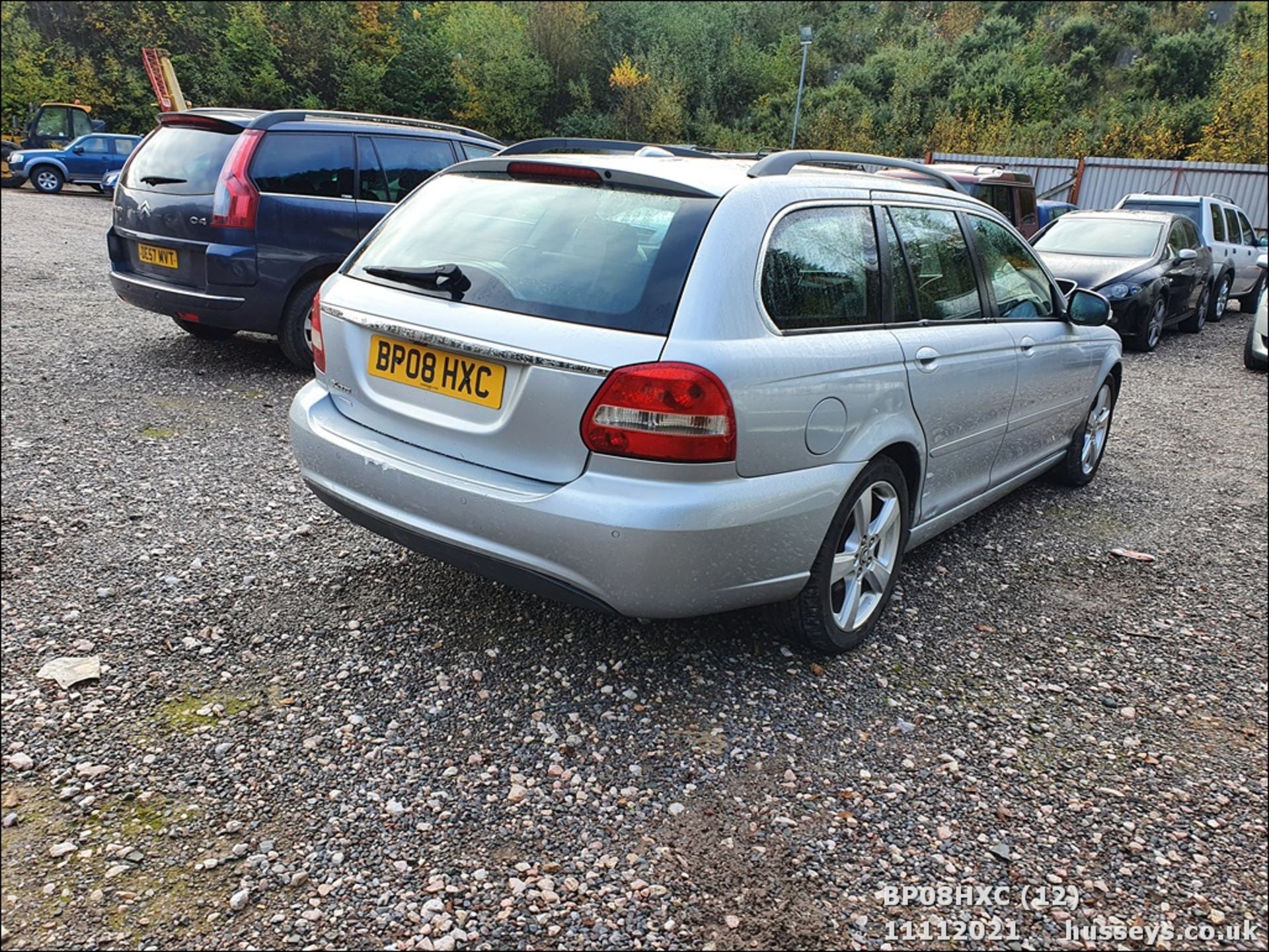 08/08 JAGUAR X-TYPE SOVEREIGN AUTO - 2198cc 5dr Estate (Silver, 190k) - Image 12 of 27