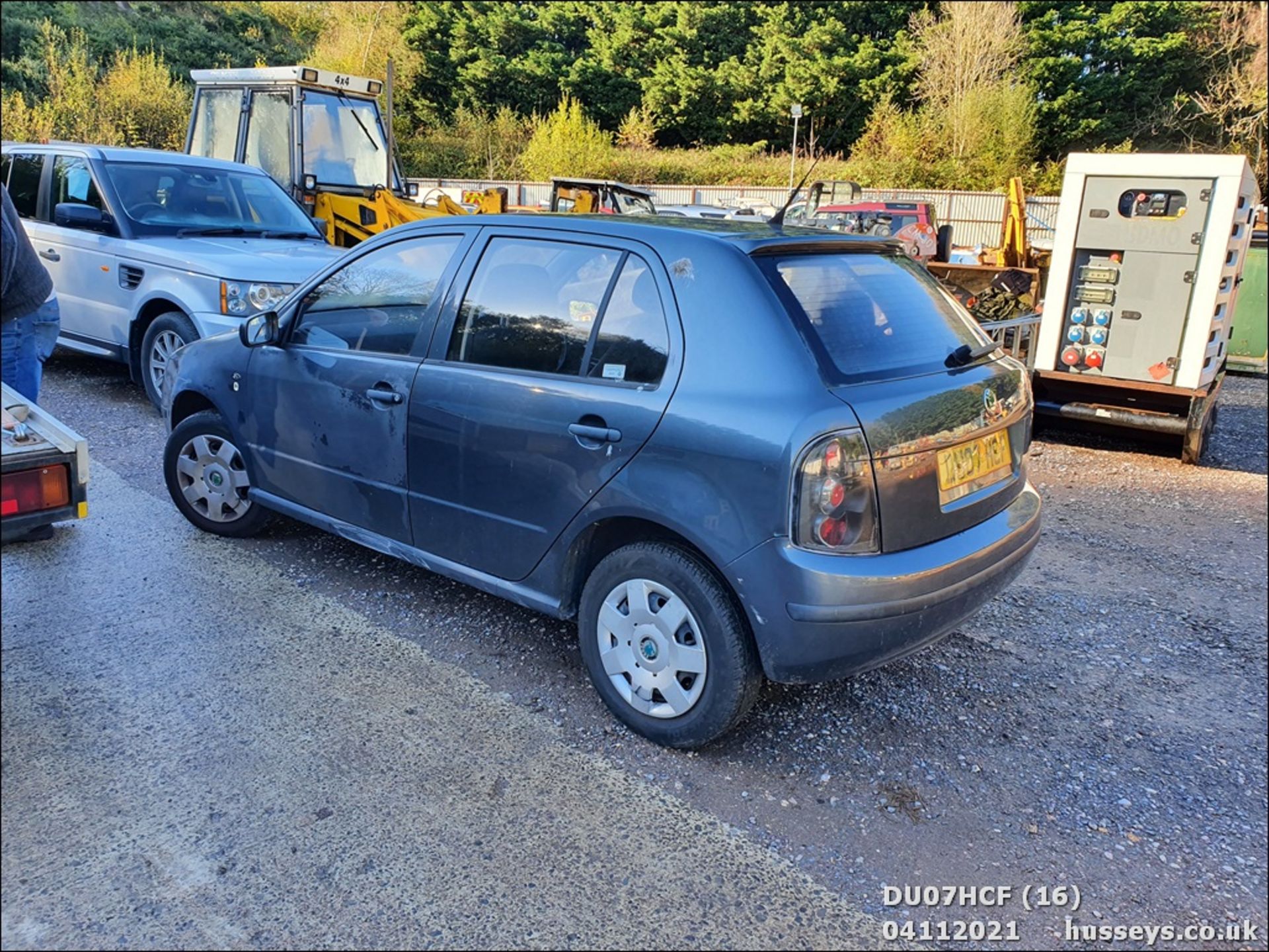 07/07 SKODA FABIA CLASSIC 12V HTP - 1198cc 5dr Hatchback (Grey, 114k) - Image 16 of 16