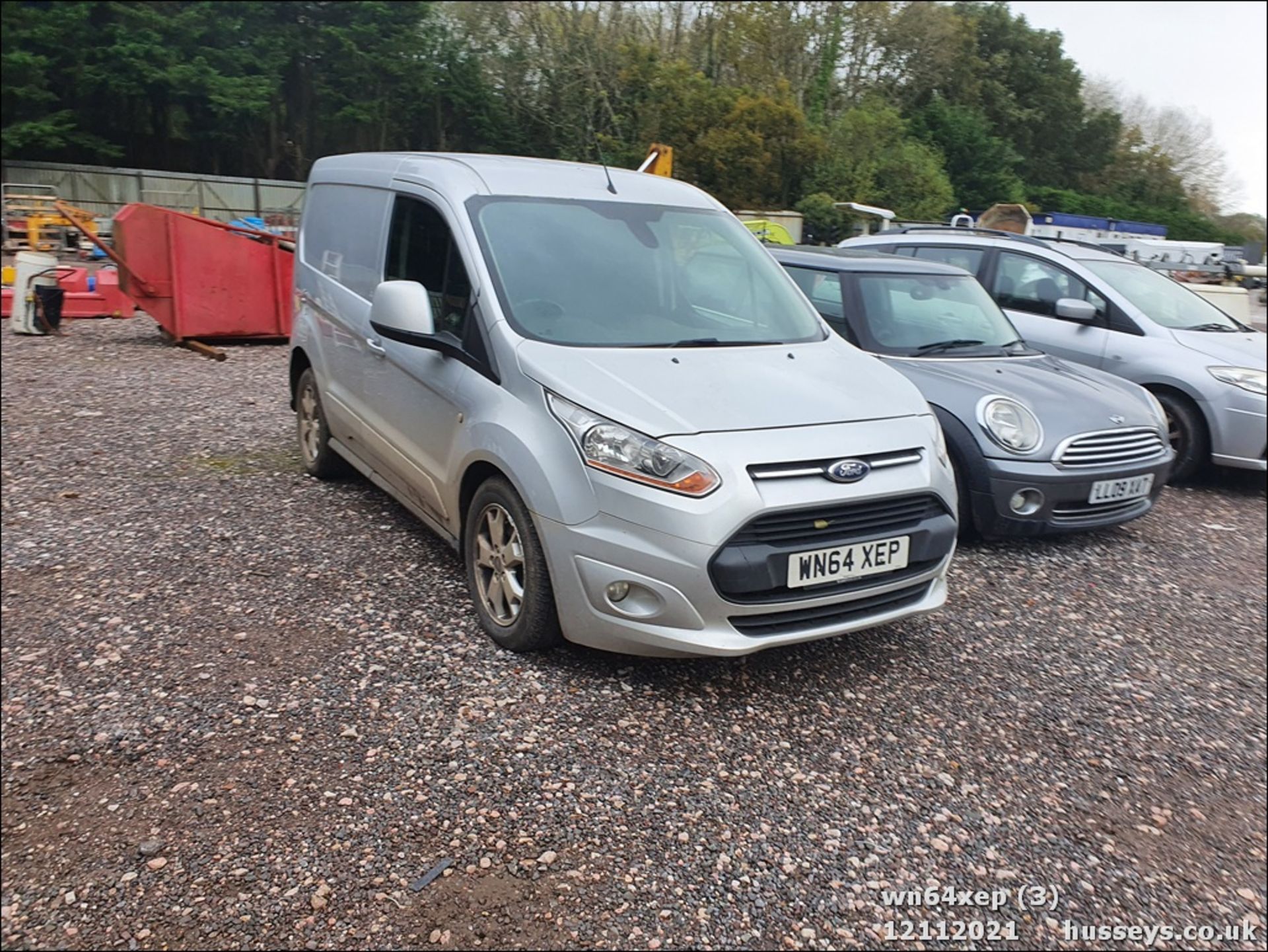 14/64 FORD TRANSIT CONNECT 200 LIMIT - 1560cc 5dr Van (Silver, 82k) - Image 4 of 27